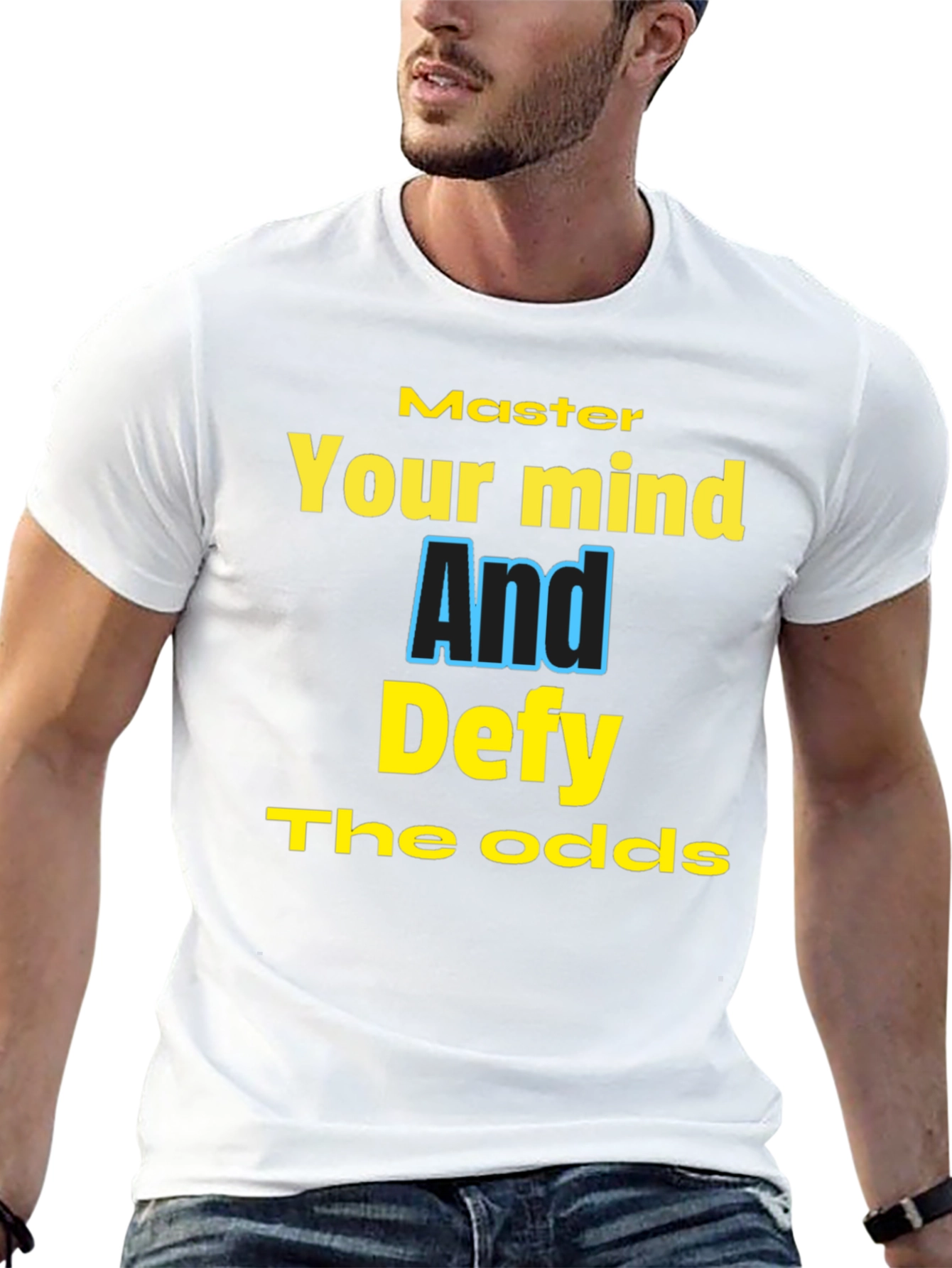 Master Your Mind T-Shirt - Motivational Black Tee