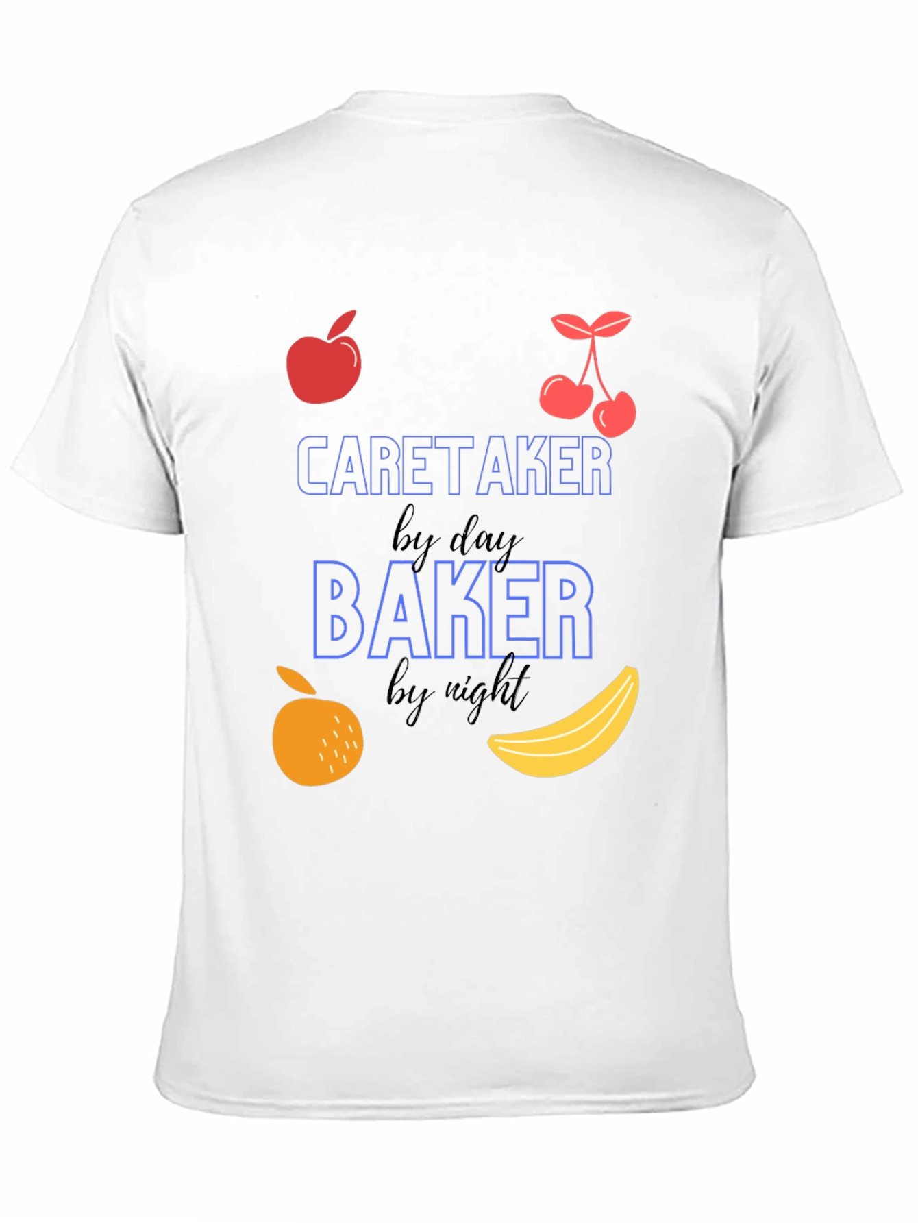 Caretaker by Day Baker by Night Graphic Tee