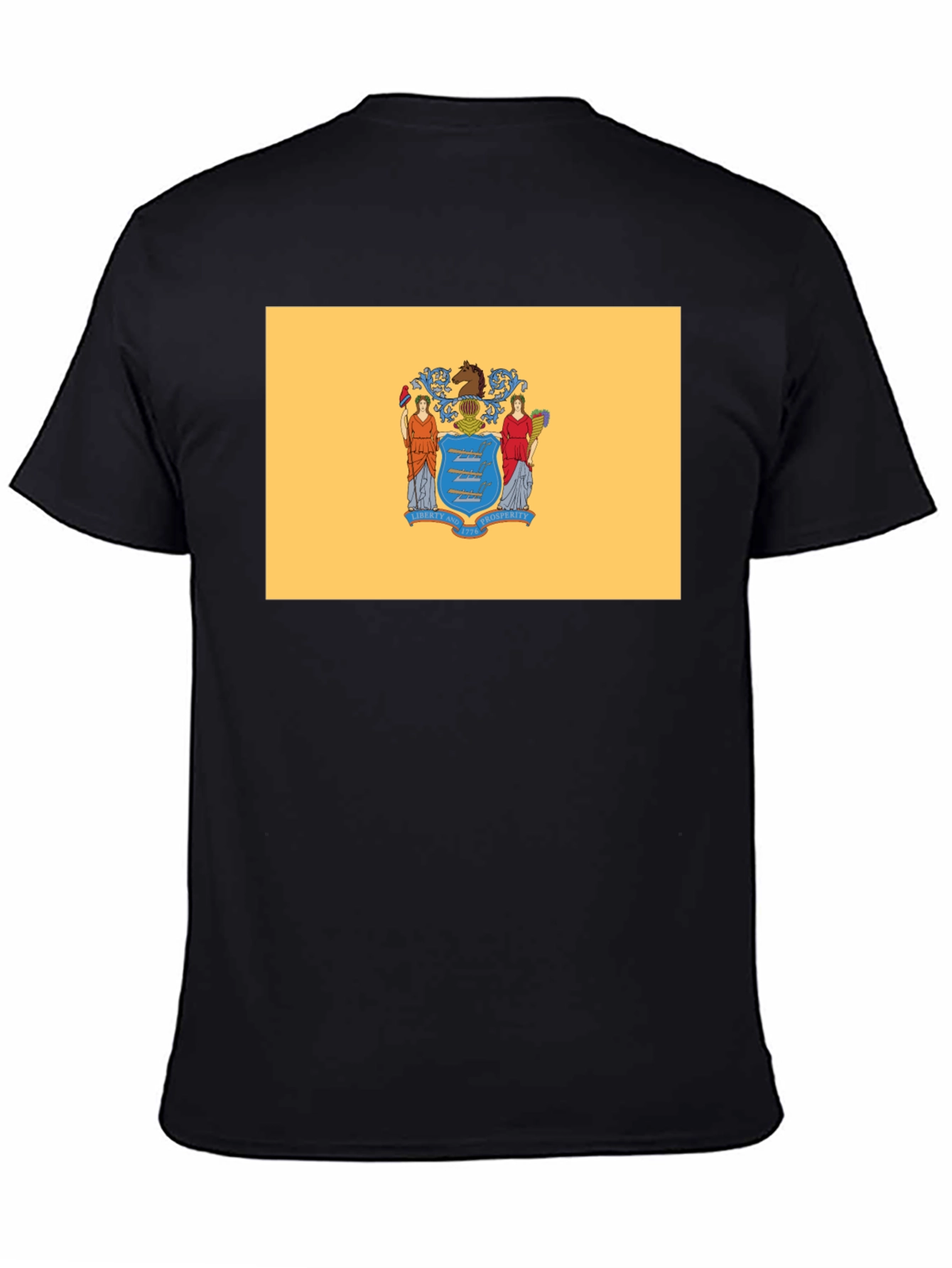 New Jersey Flag Graphic T-Shirt