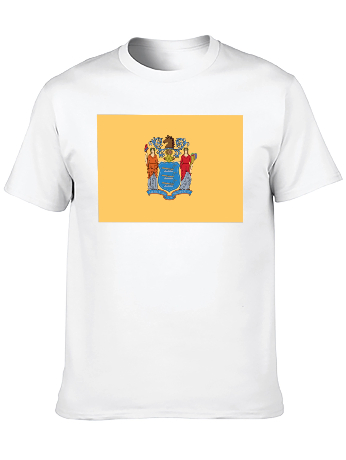 New Jersey Flag Graphic T-Shirt