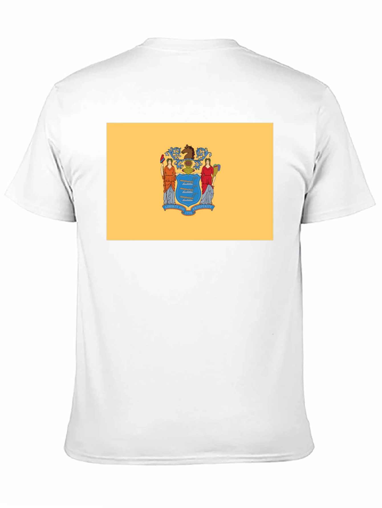 New Jersey Flag Graphic T-Shirt