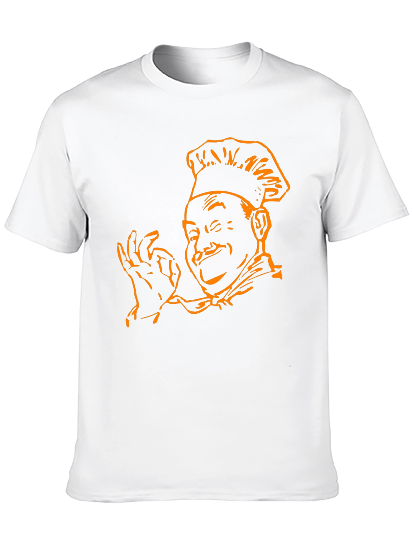 Chef Kiss Graphic Tee - Black Cotton Blend