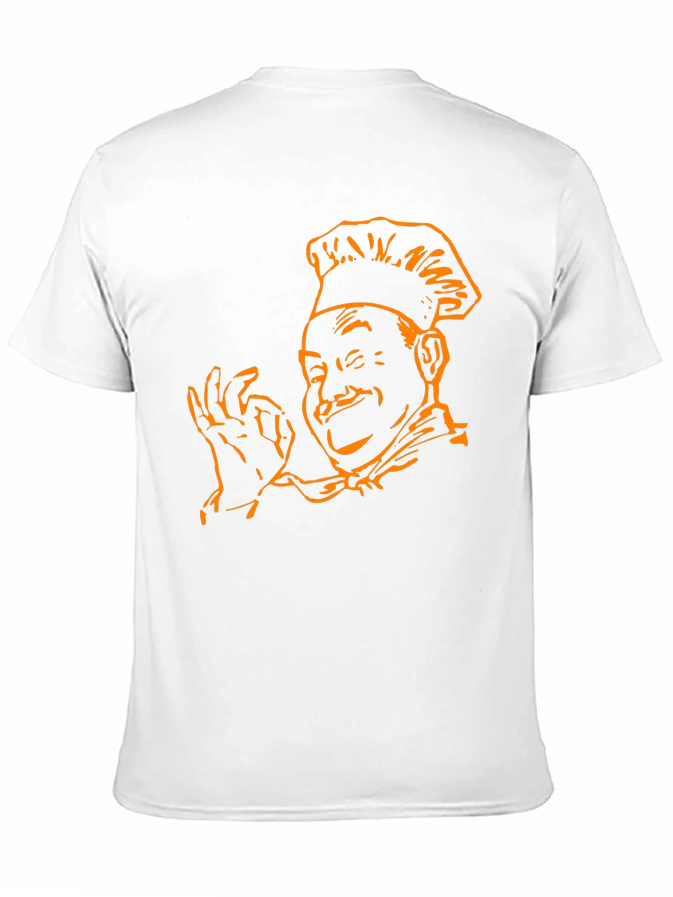 Chef Kiss Graphic Tee - Black Cotton Blend
