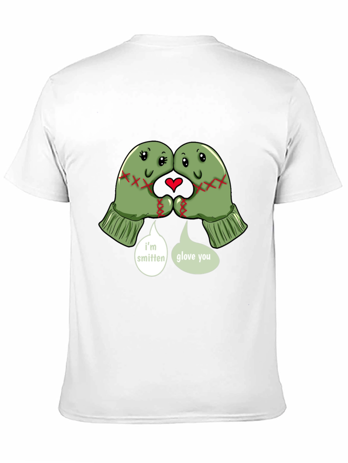 Smitten Glove You Graphic Tee - Cute Winter T-Shirt