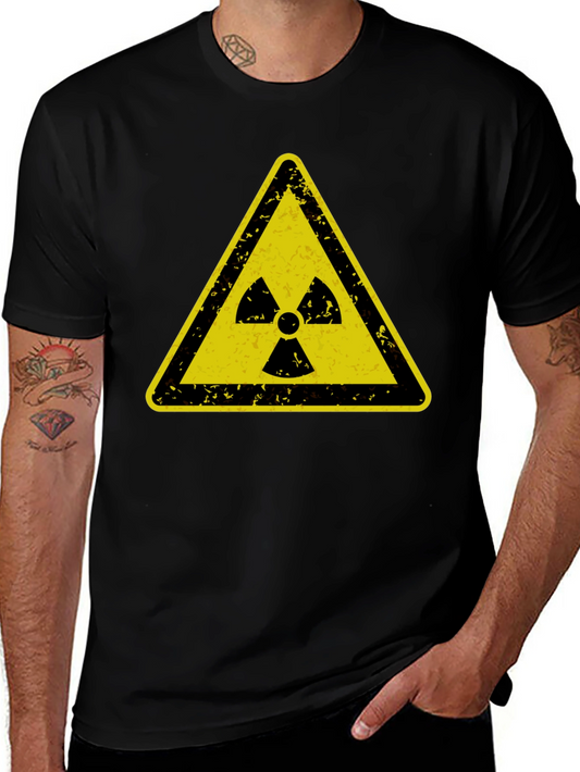 Radioactive Symbol T-Shirt - Black