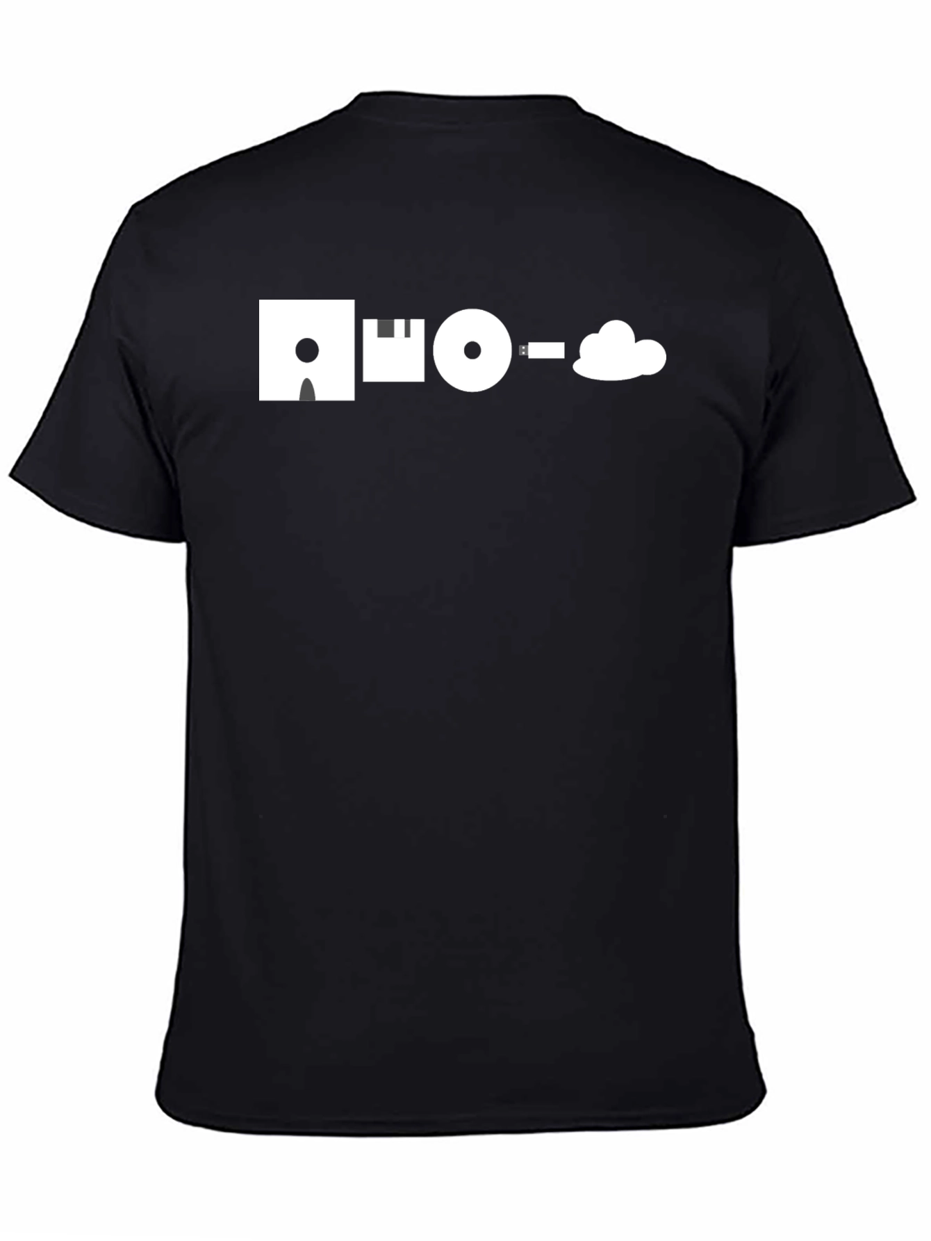 Data Evolution T-Shirt - Floppy to Cloud