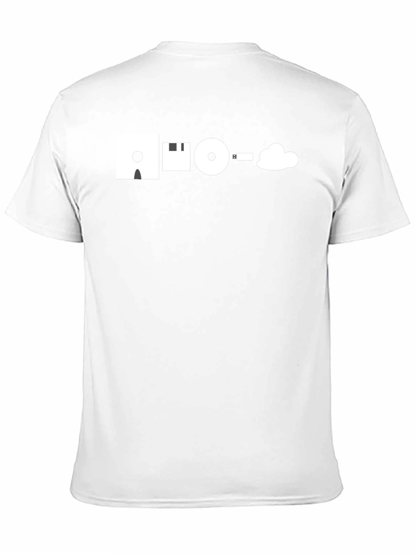Data Evolution T-Shirt - Floppy to Cloud