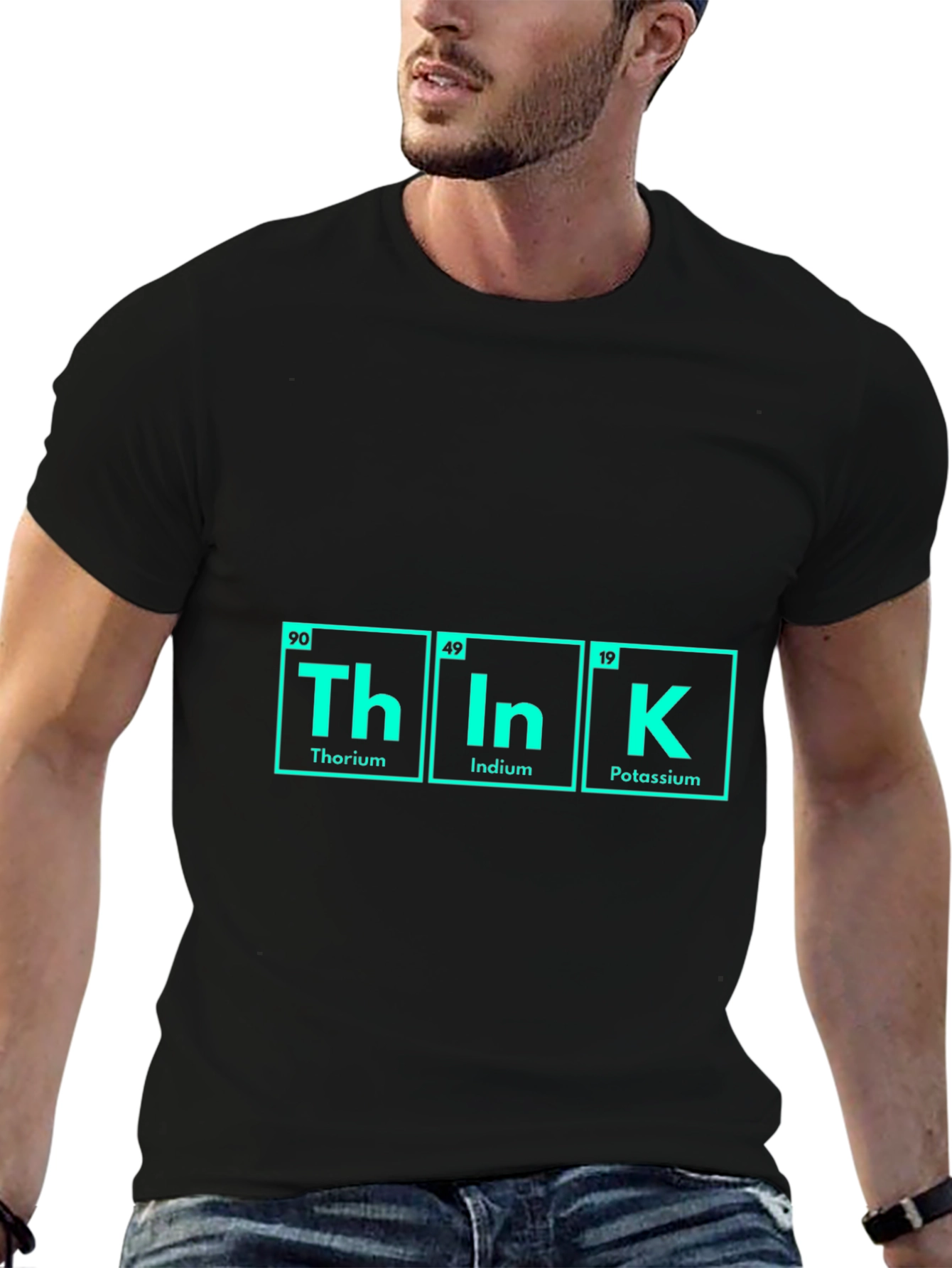 Think Periodic Table T-Shirt - Science Geek Tee