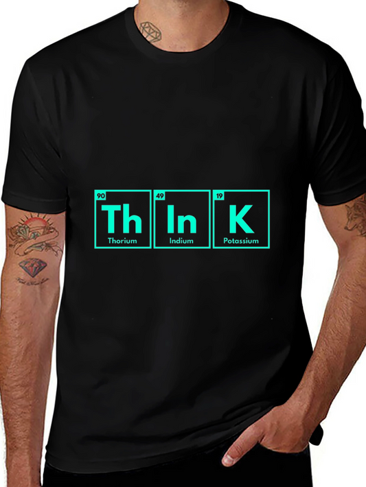 Think Periodic Table T-Shirt - Science Geek Tee