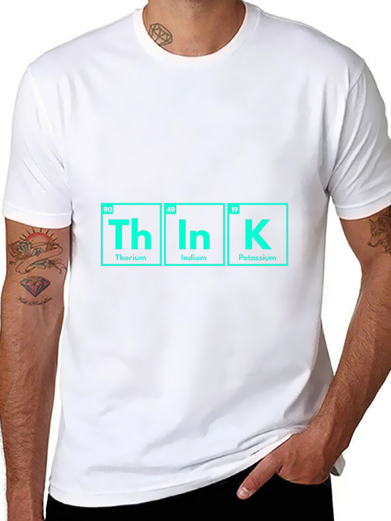 Think Periodic Table T-Shirt - Science Geek Tee