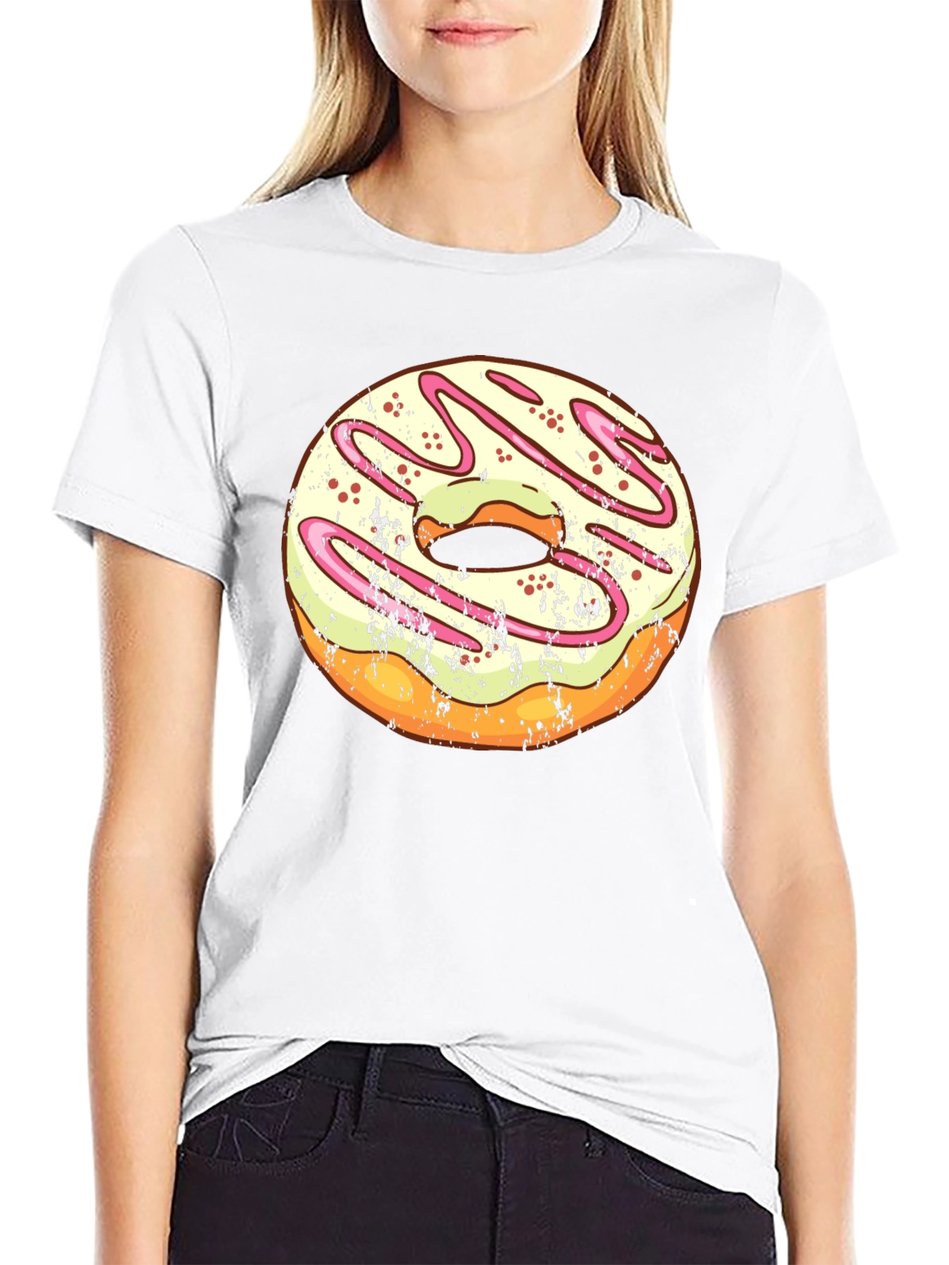 Donut Graphic Tee - Funny Foodie T-Shirt