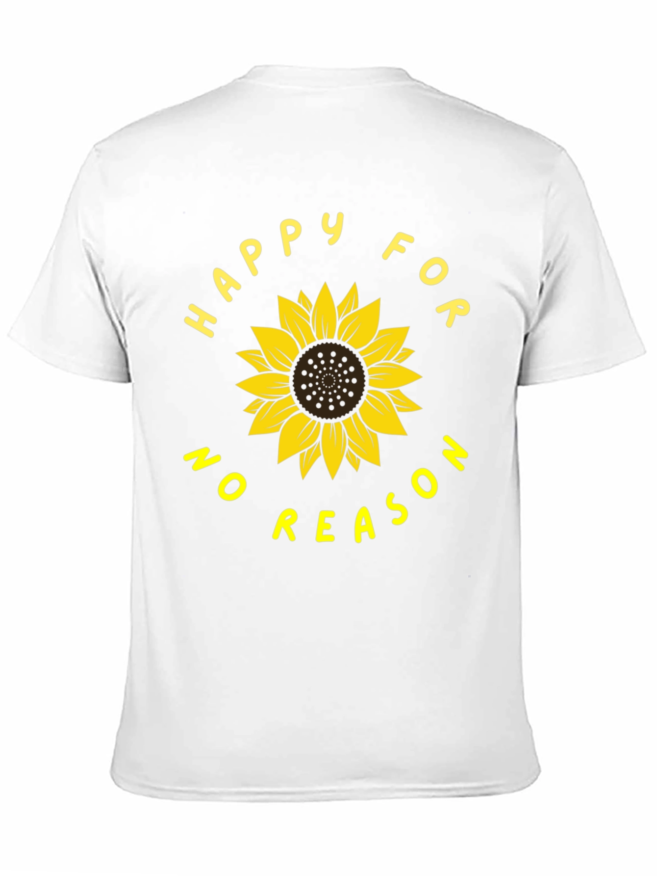 Happy For No Reason Sunflower Graphic Tee