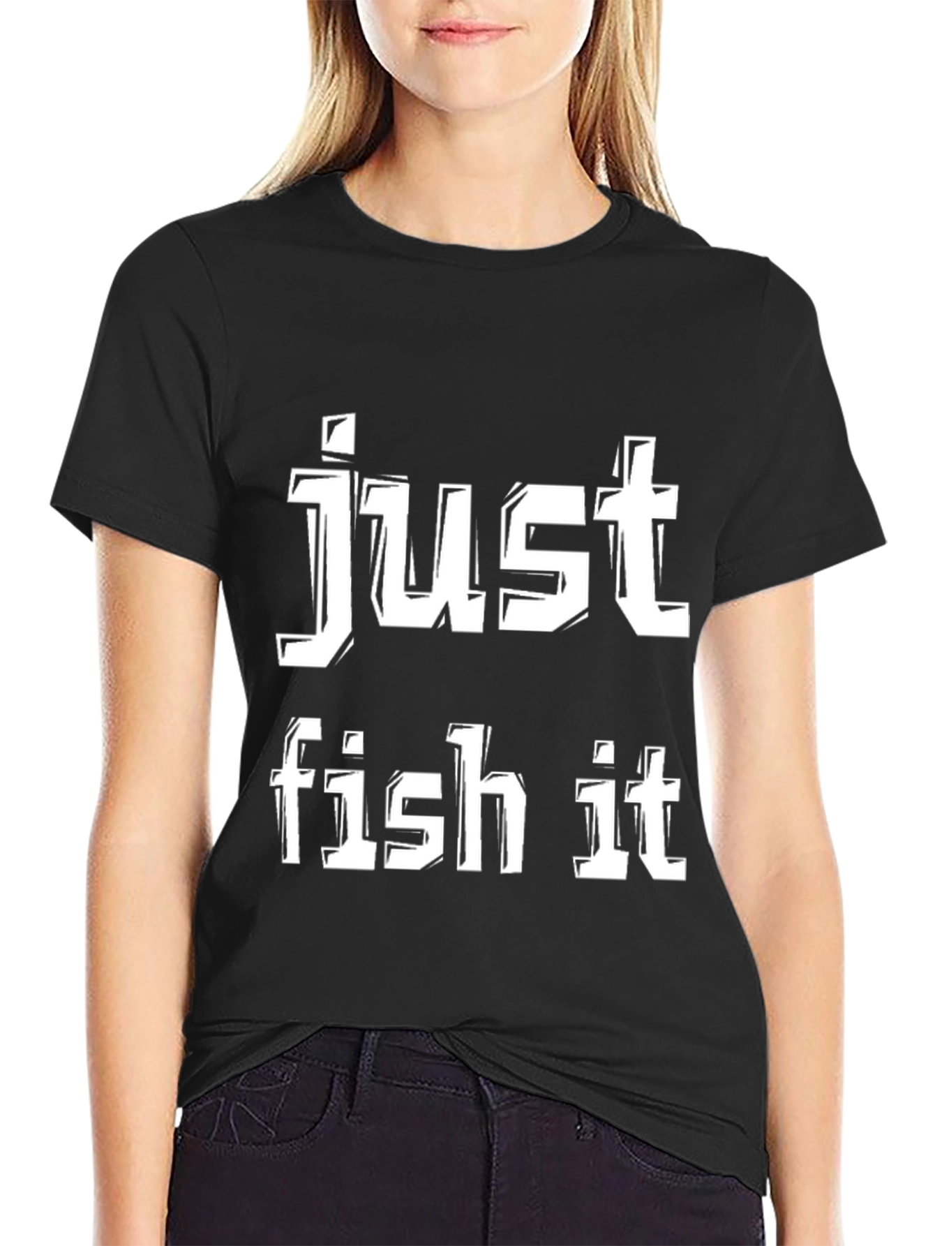 Just Fish It Graphic T-Shirt