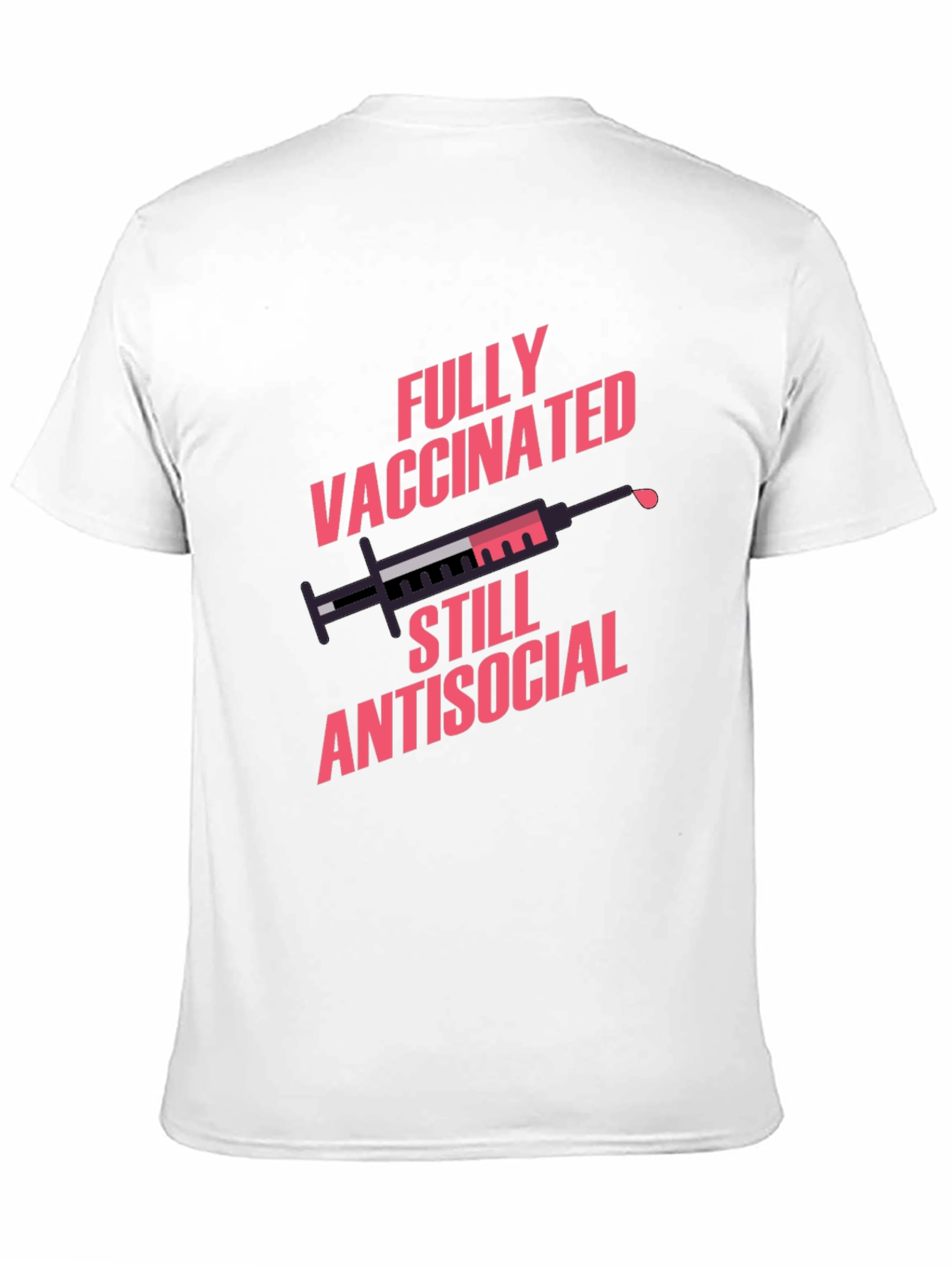 Fully Vaccinated Antisocial Graphic Tee