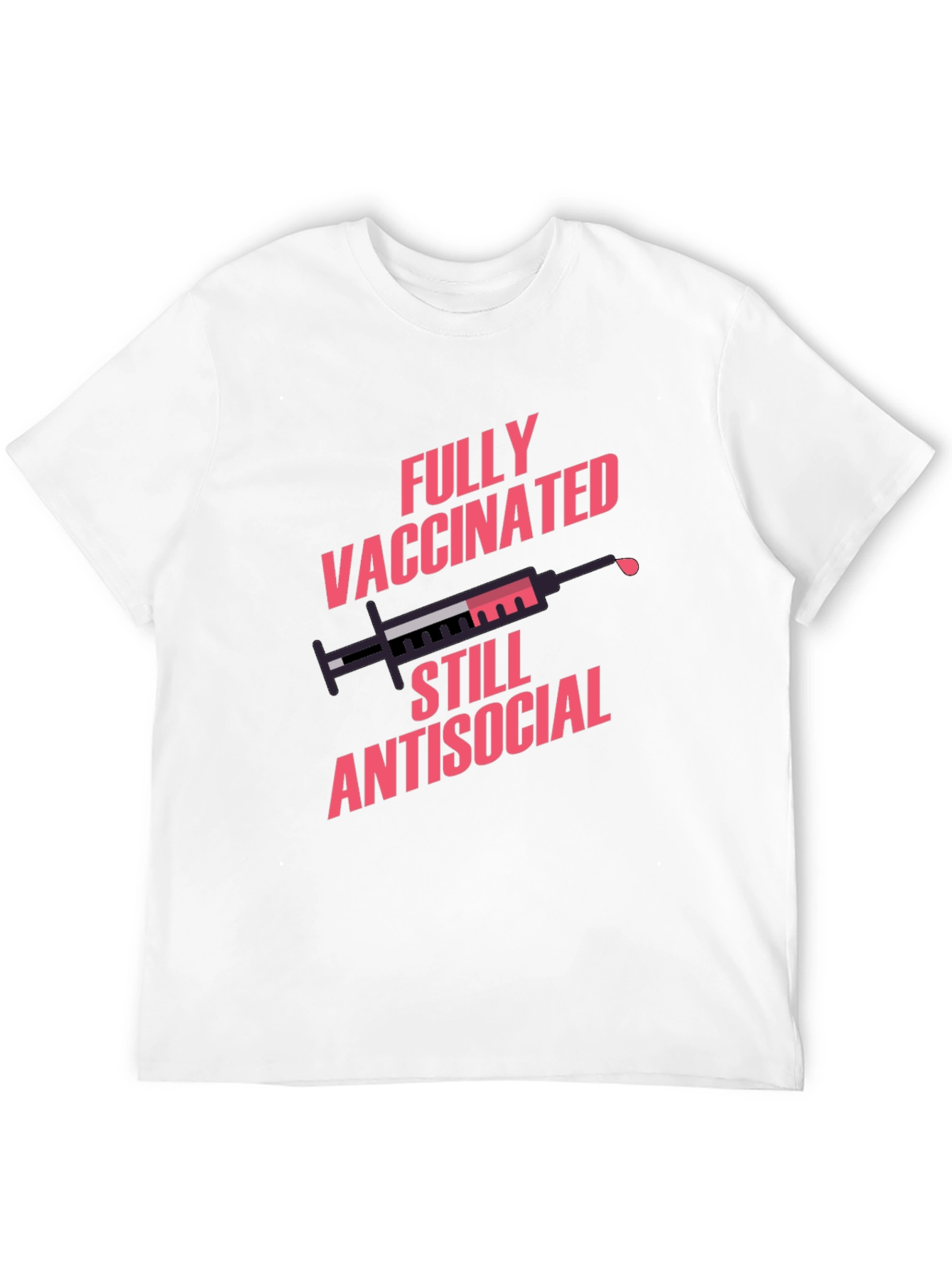 Fully Vaccinated Antisocial Graphic Tee