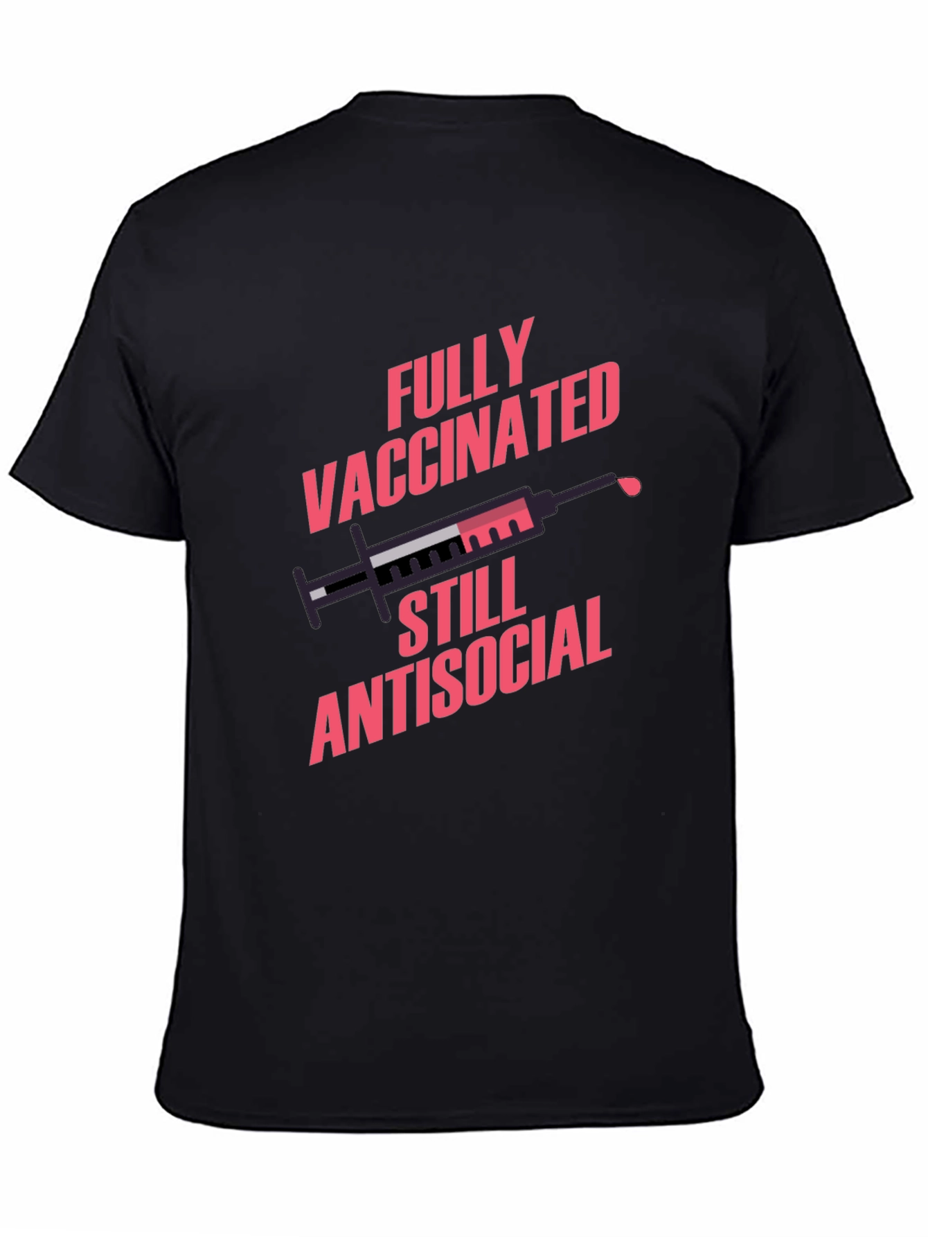 Fully Vaccinated Antisocial Graphic Tee
