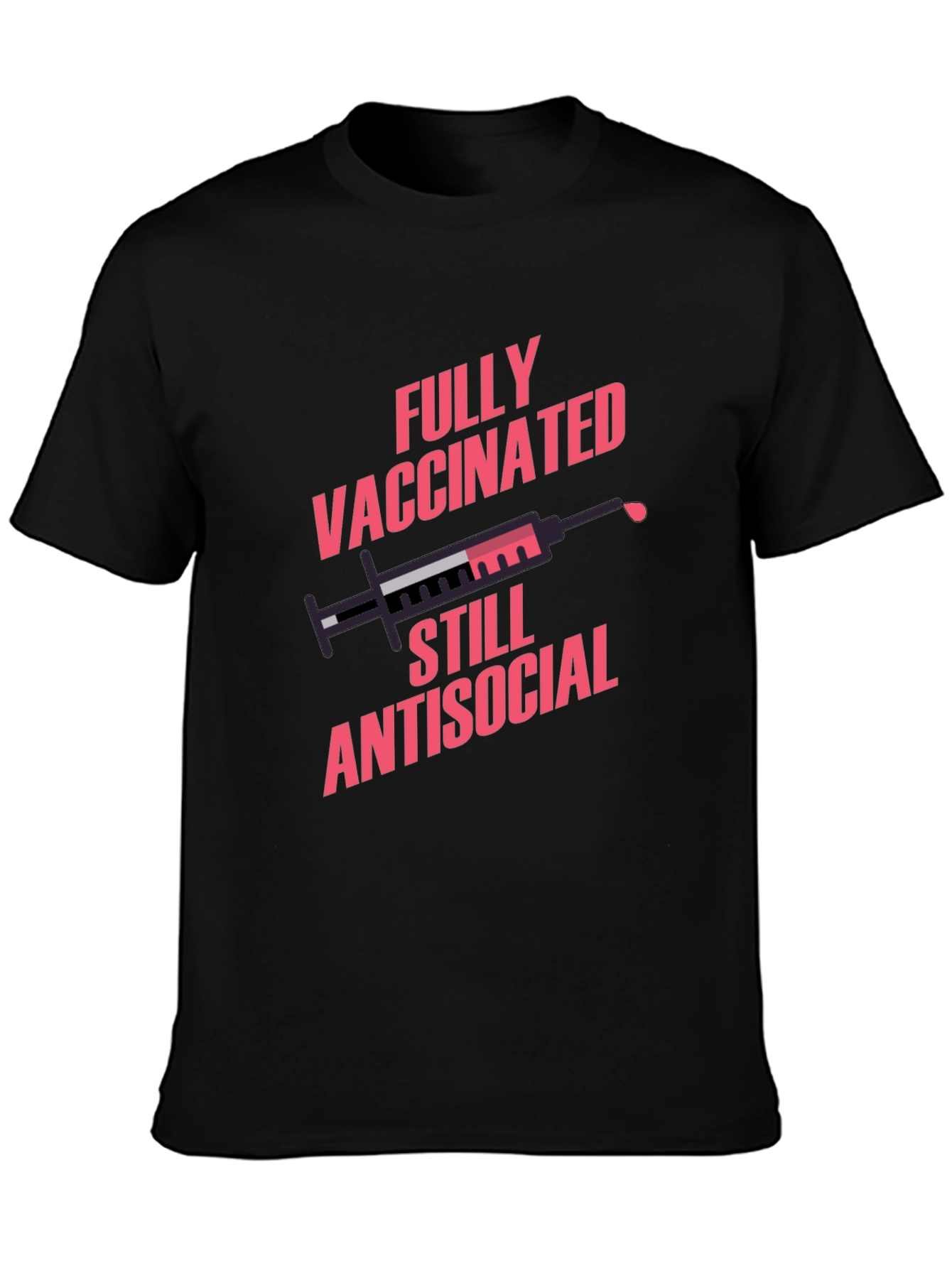 Fully Vaccinated Antisocial Graphic Tee