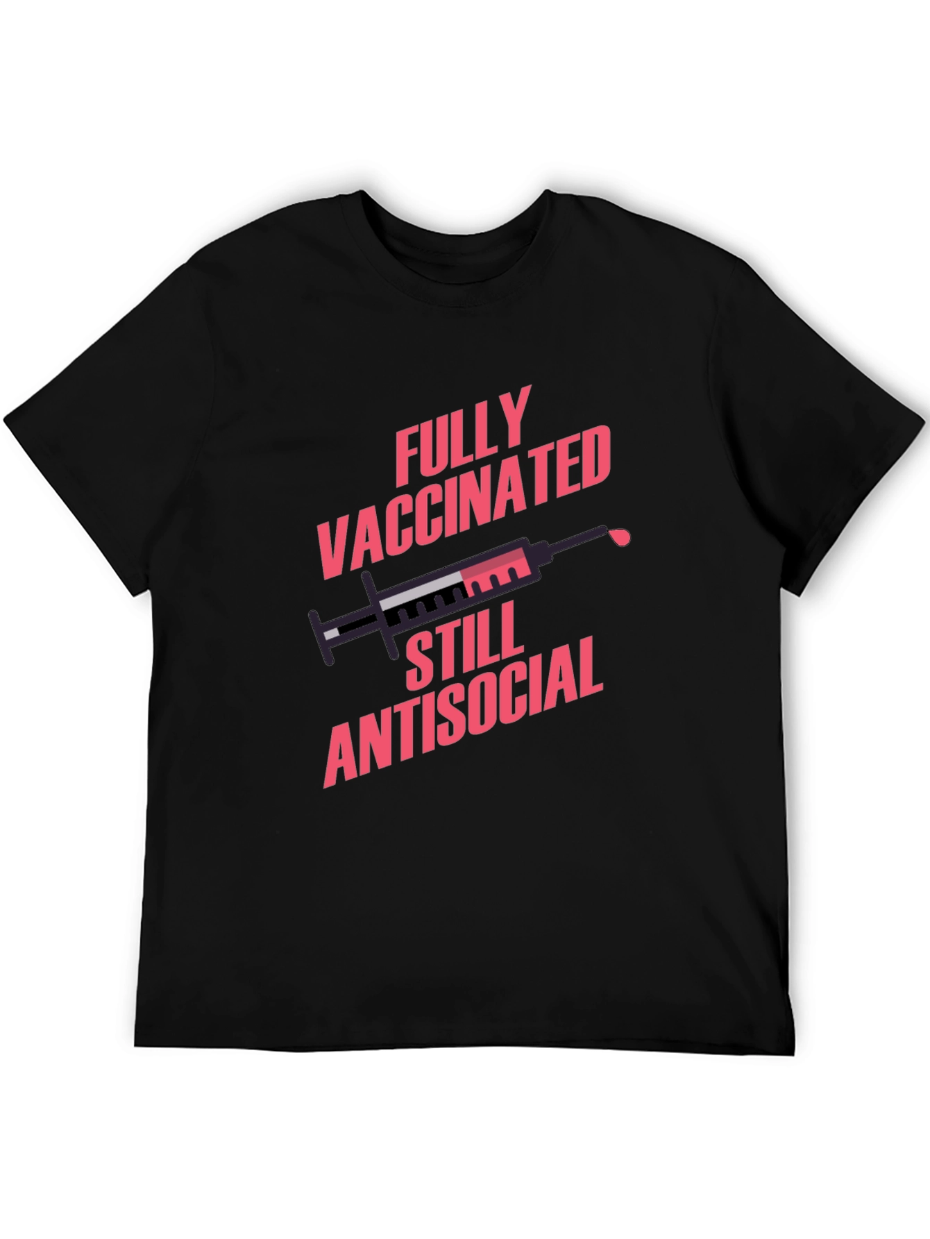 Fully Vaccinated Antisocial Graphic Tee