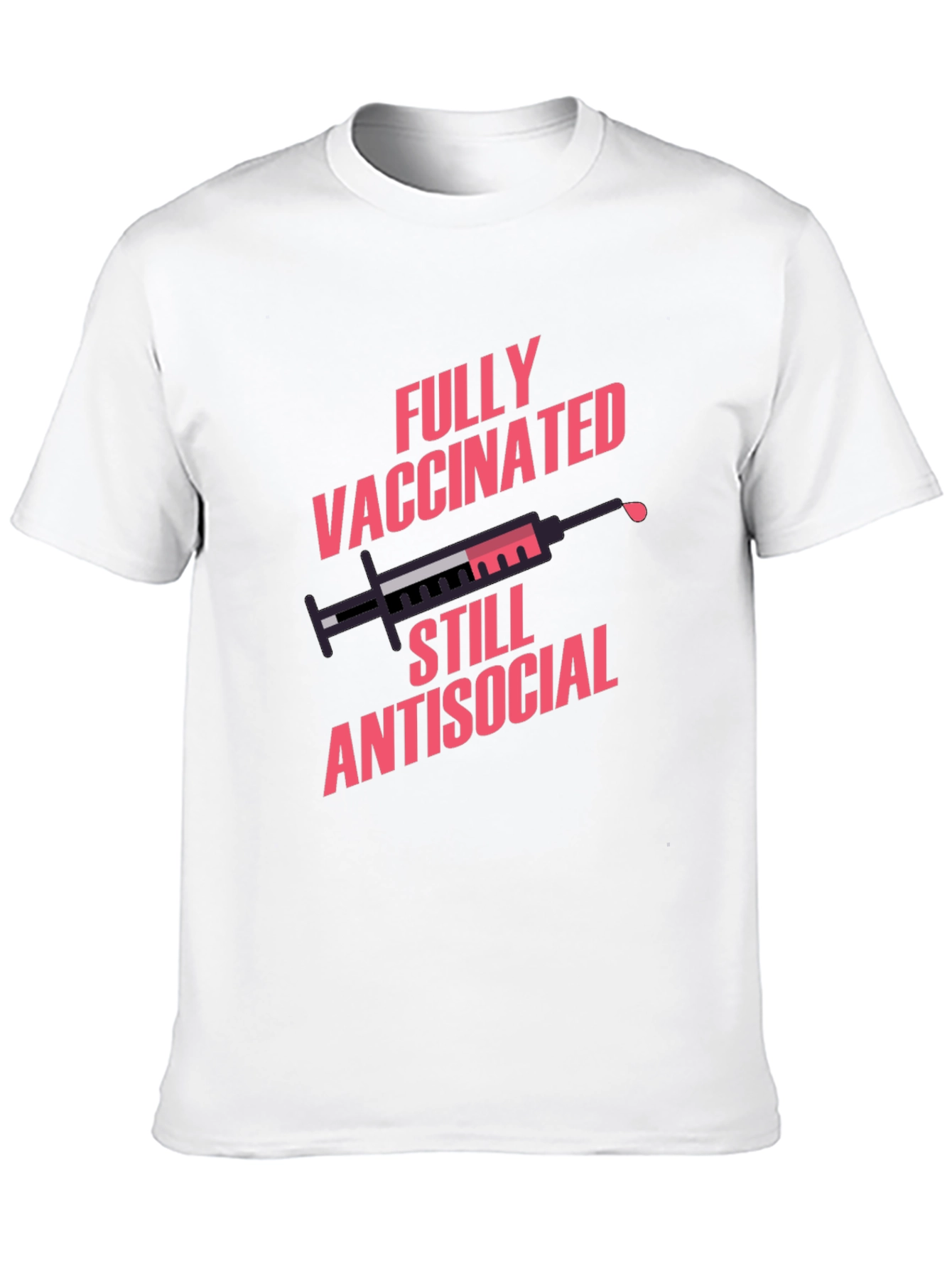 Fully Vaccinated Antisocial Graphic Tee
