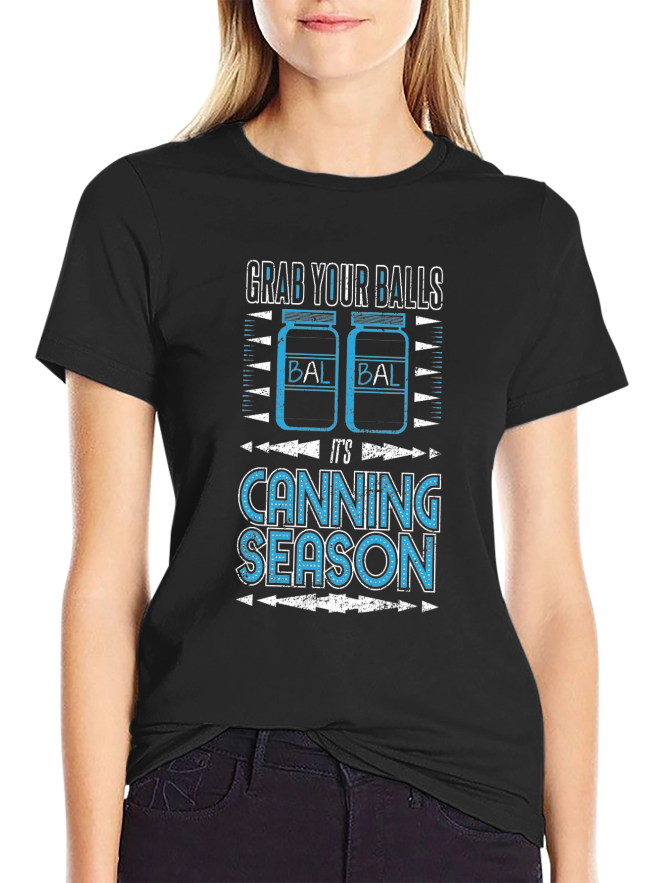 Grab Your Balls Canning Season T-Shirt Funny Graphic Tee