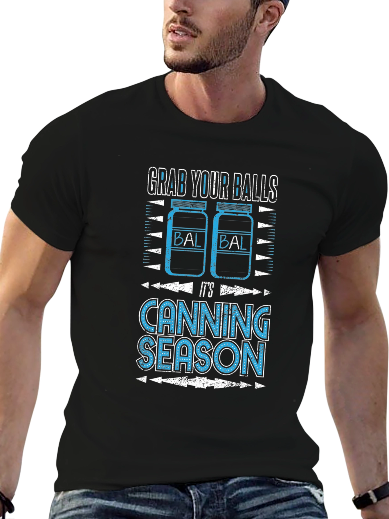 Grab Your Balls Canning Season T-Shirt Funny Graphic Tee
