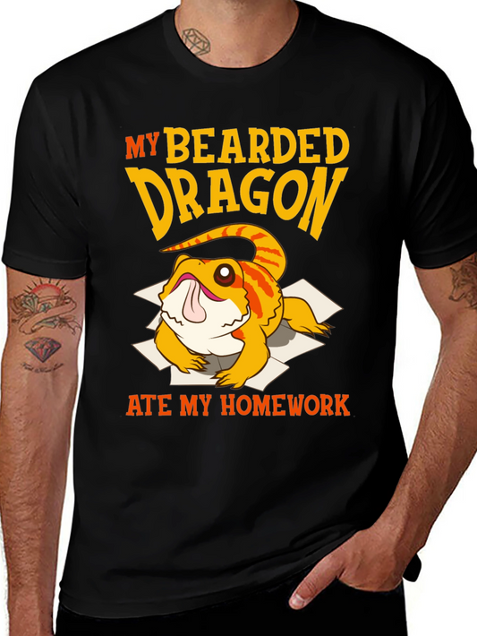 Bearded Dragon Homework T-Shirt