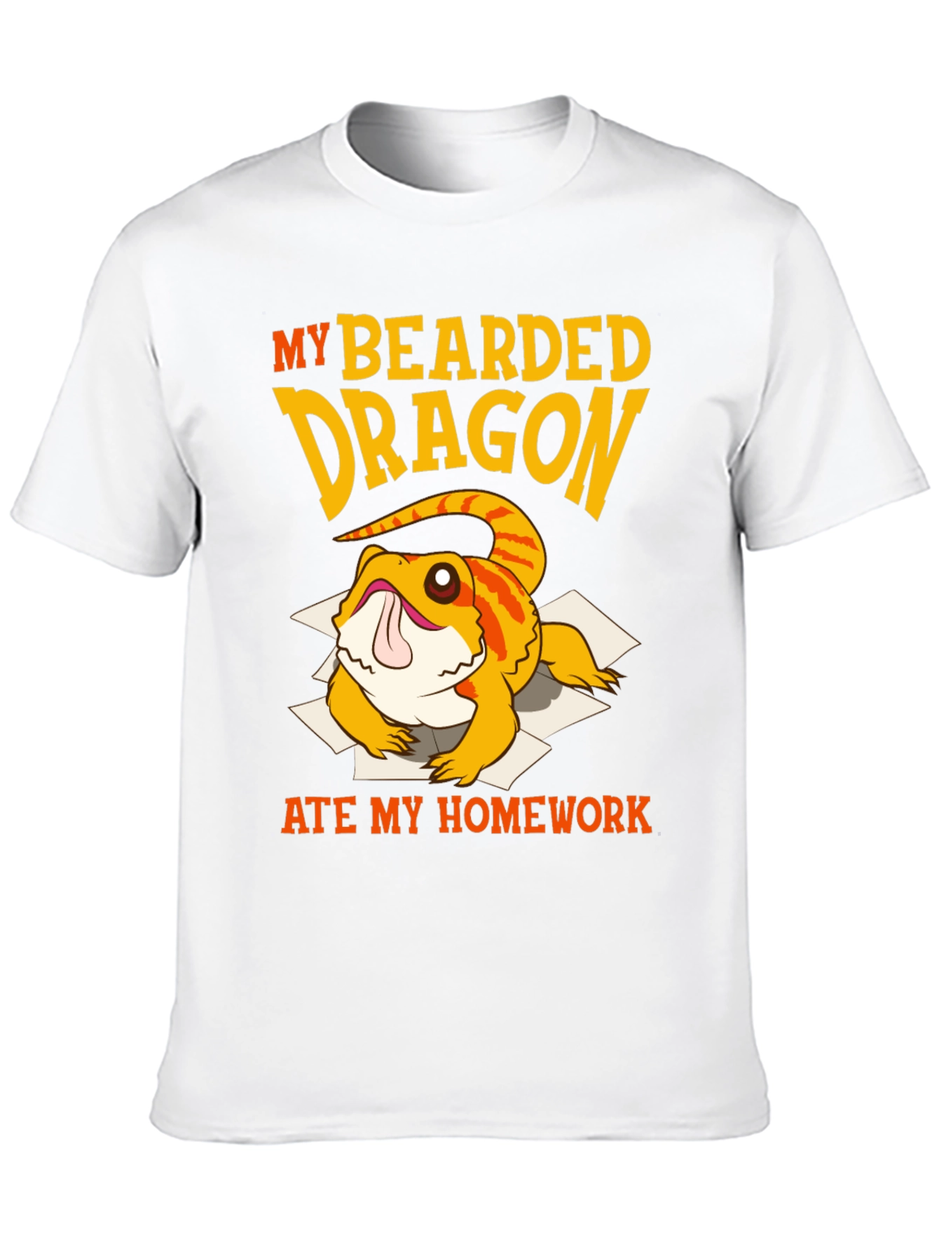 Bearded Dragon Homework T-Shirt