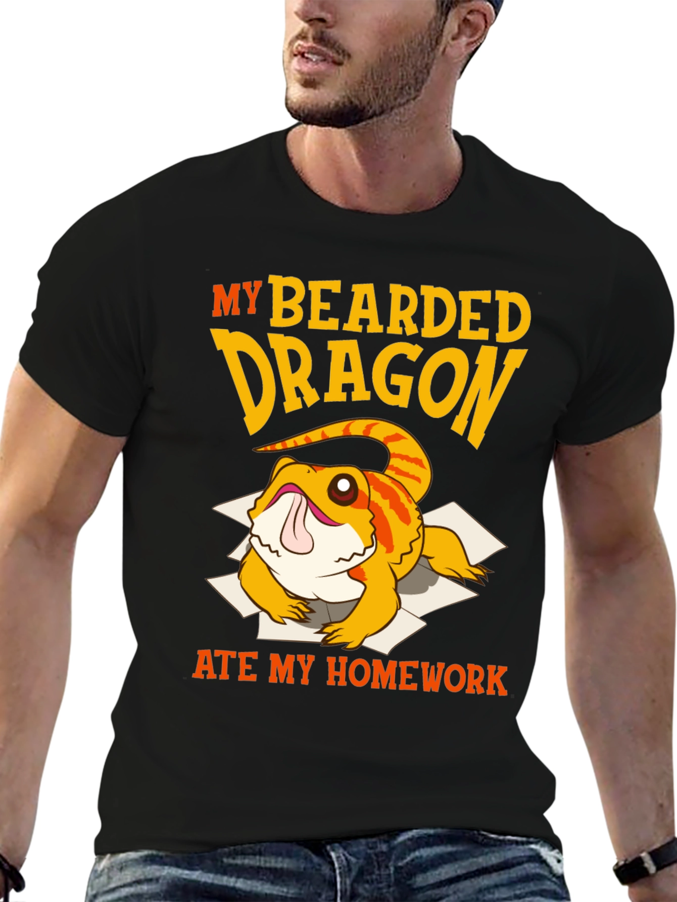 Bearded Dragon Homework T-Shirt