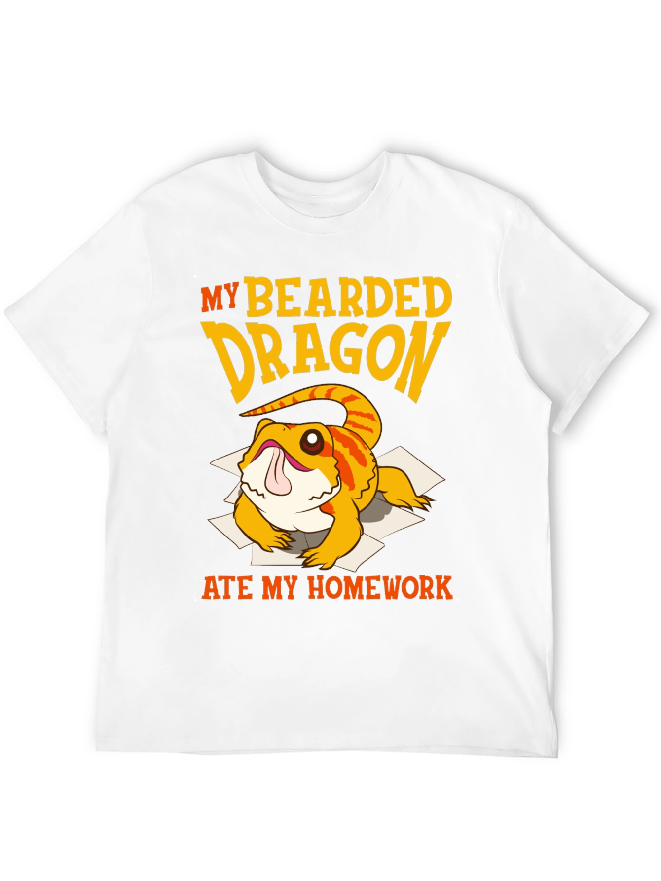 Bearded Dragon Homework T-Shirt