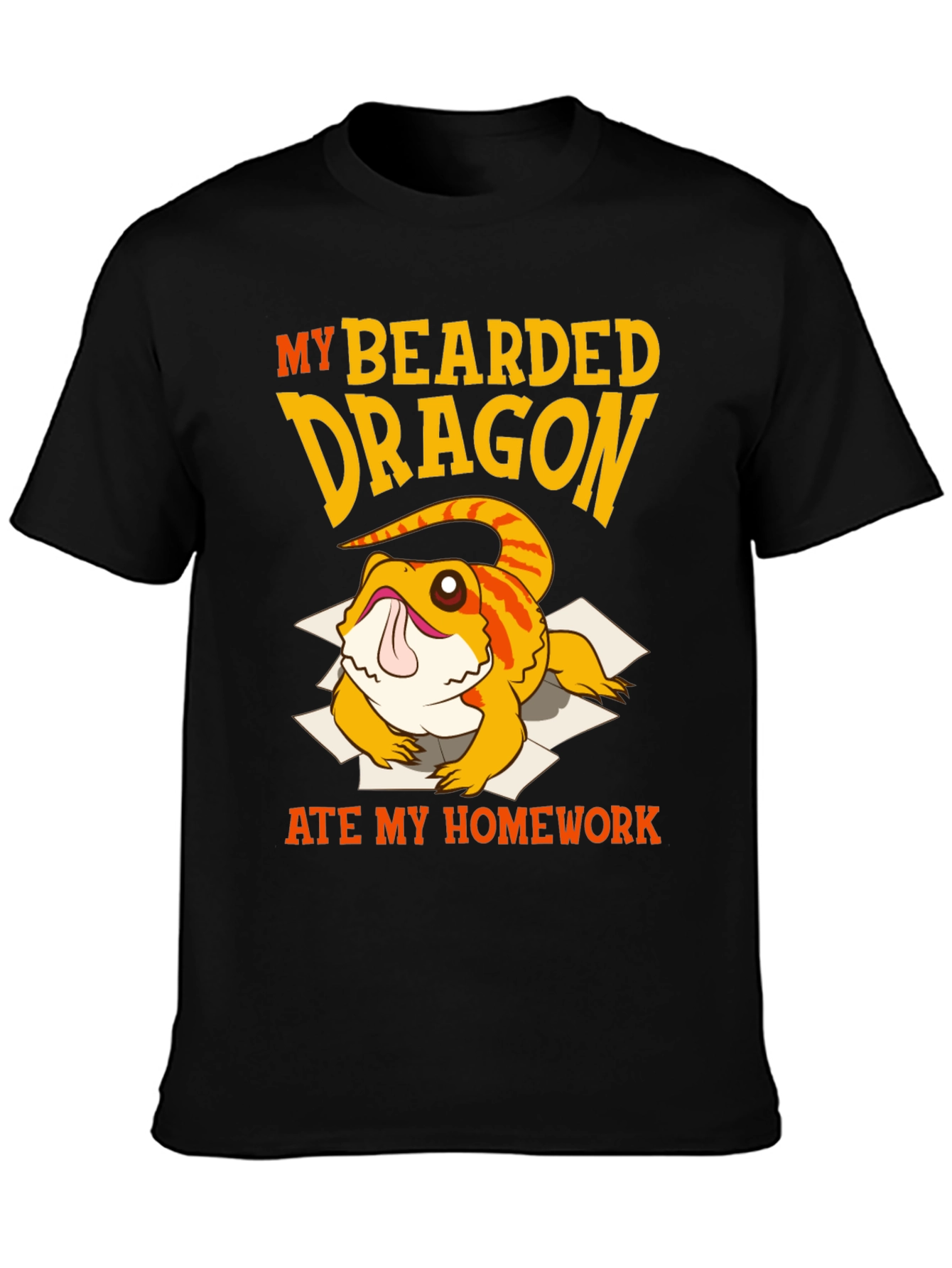 Bearded Dragon Homework T-Shirt