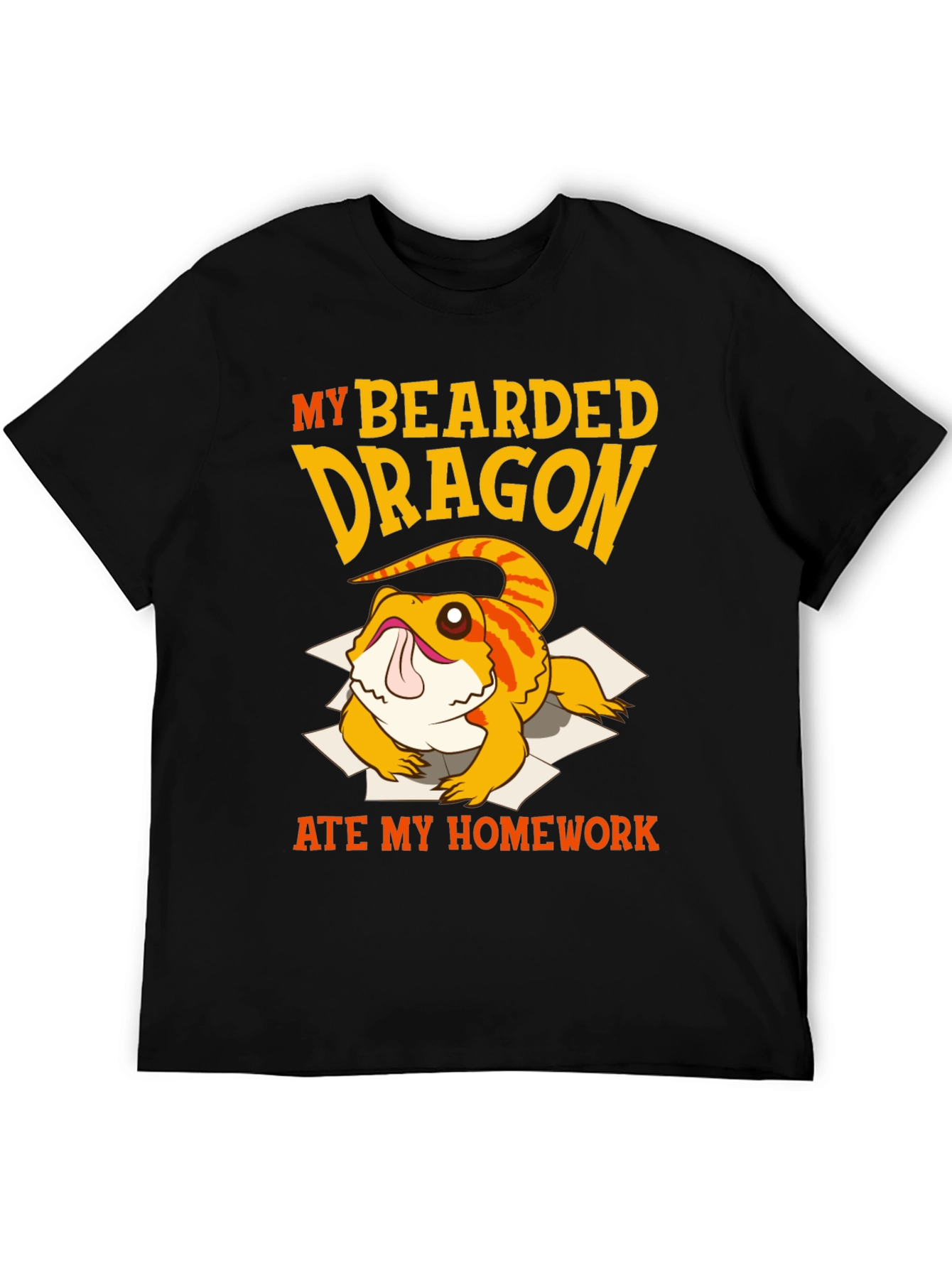 Bearded Dragon Homework T-Shirt