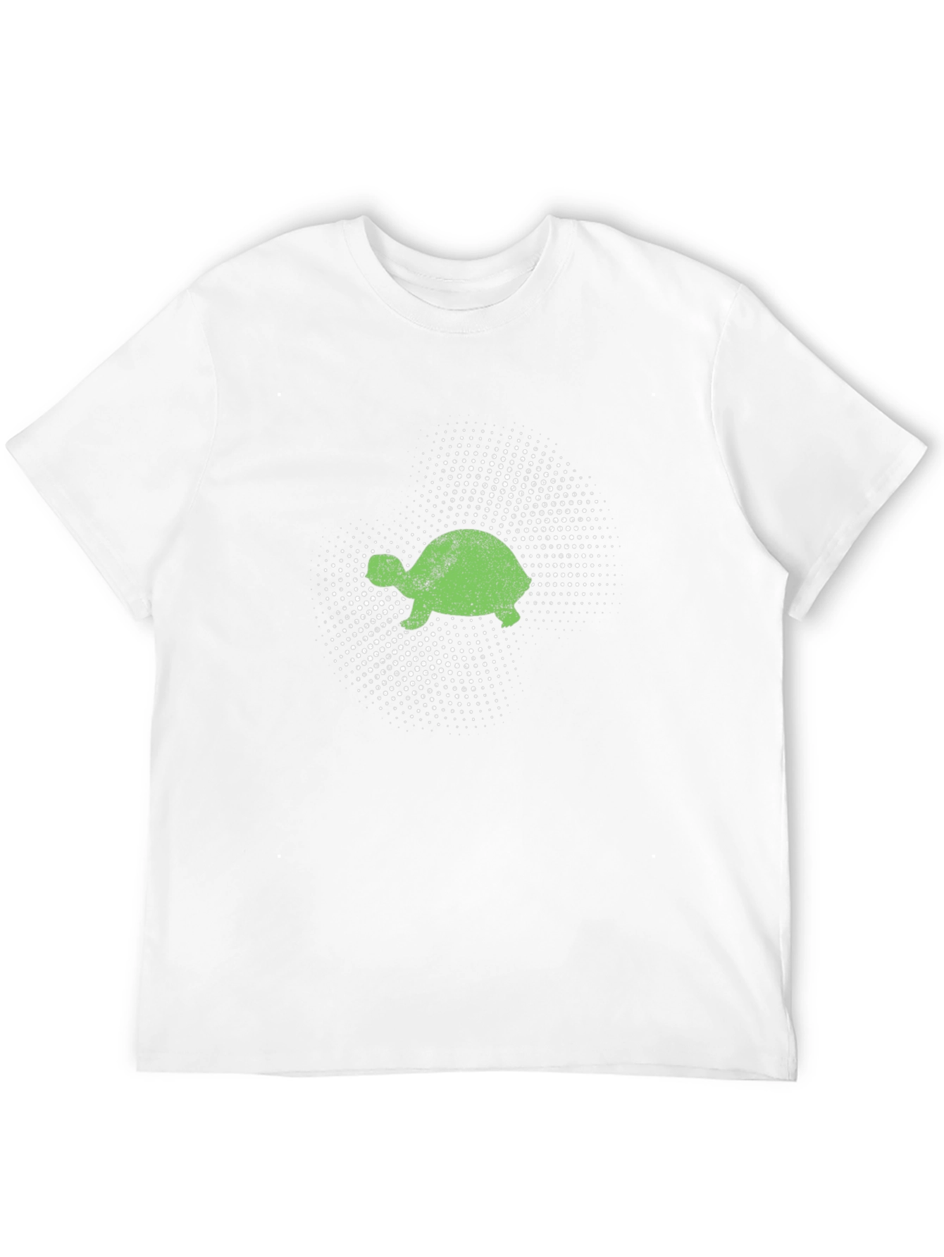 Turtle Graphic Tee - Black Cotton T-Shirt