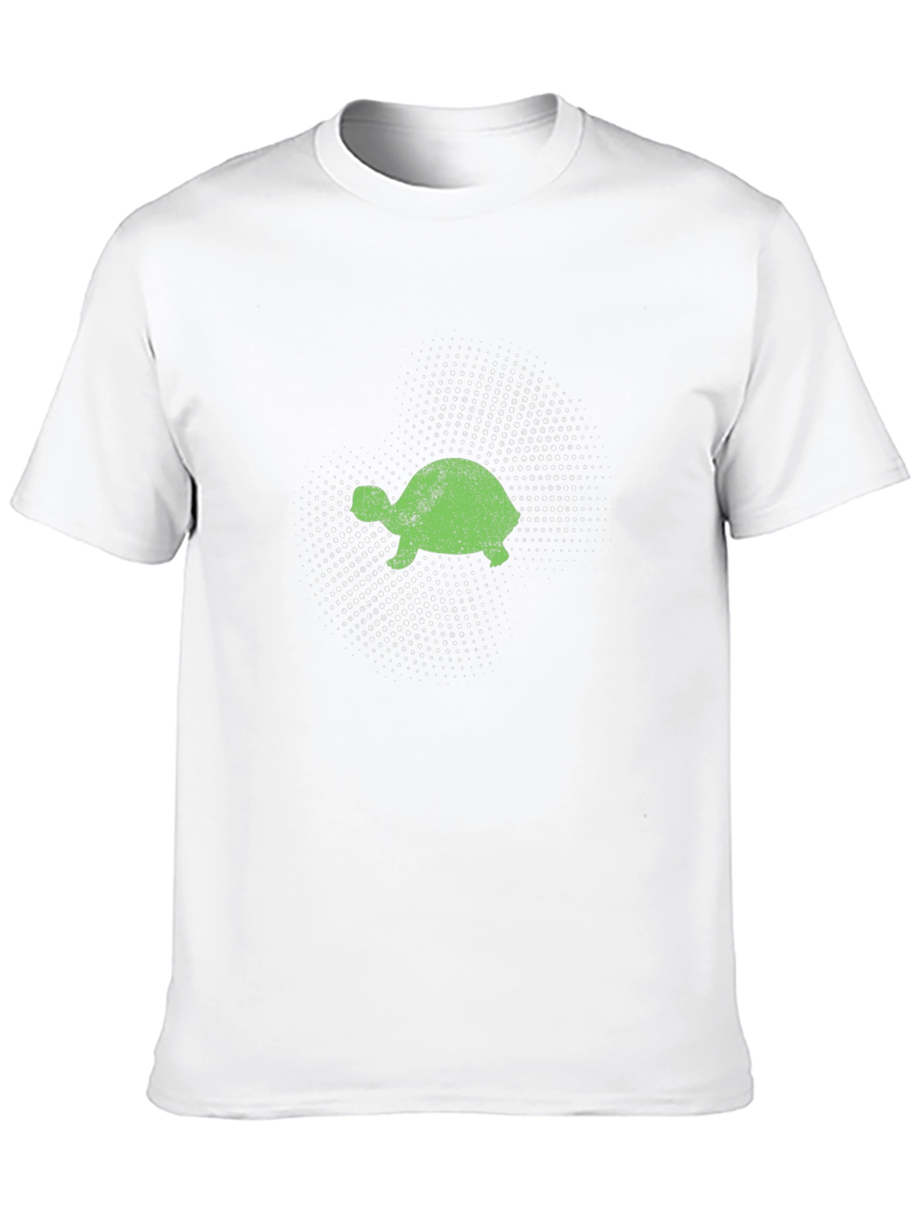 Turtle Graphic Tee - Black Cotton T-Shirt