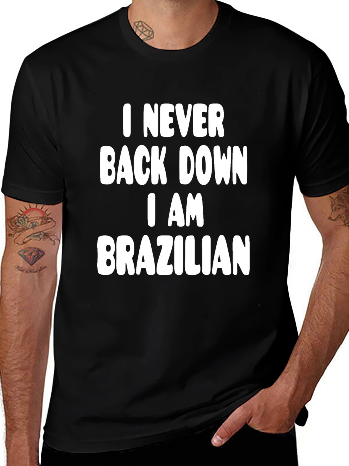 Brazilian Pride Graphic T-Shirt