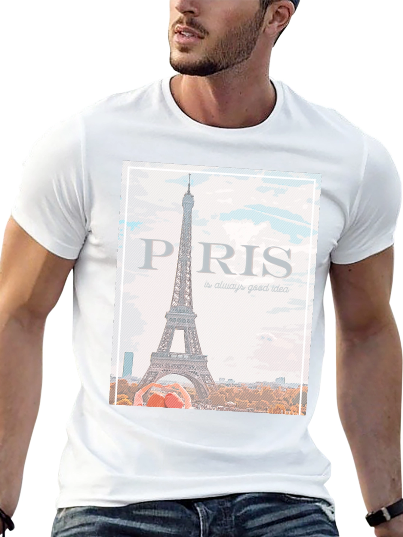 Paris Eiffel Tower T-Shirt - Always a Good Idea!