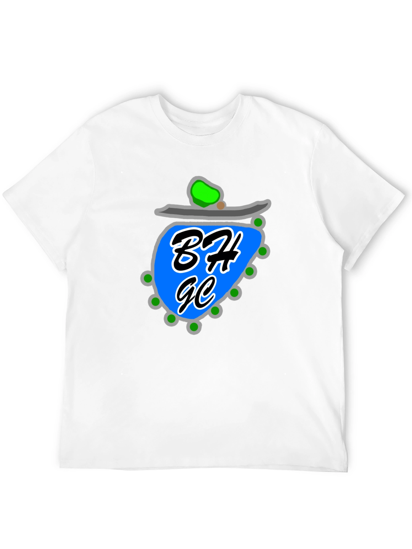Unique Graphic Tee - Black Cotton Blend Casual Wear