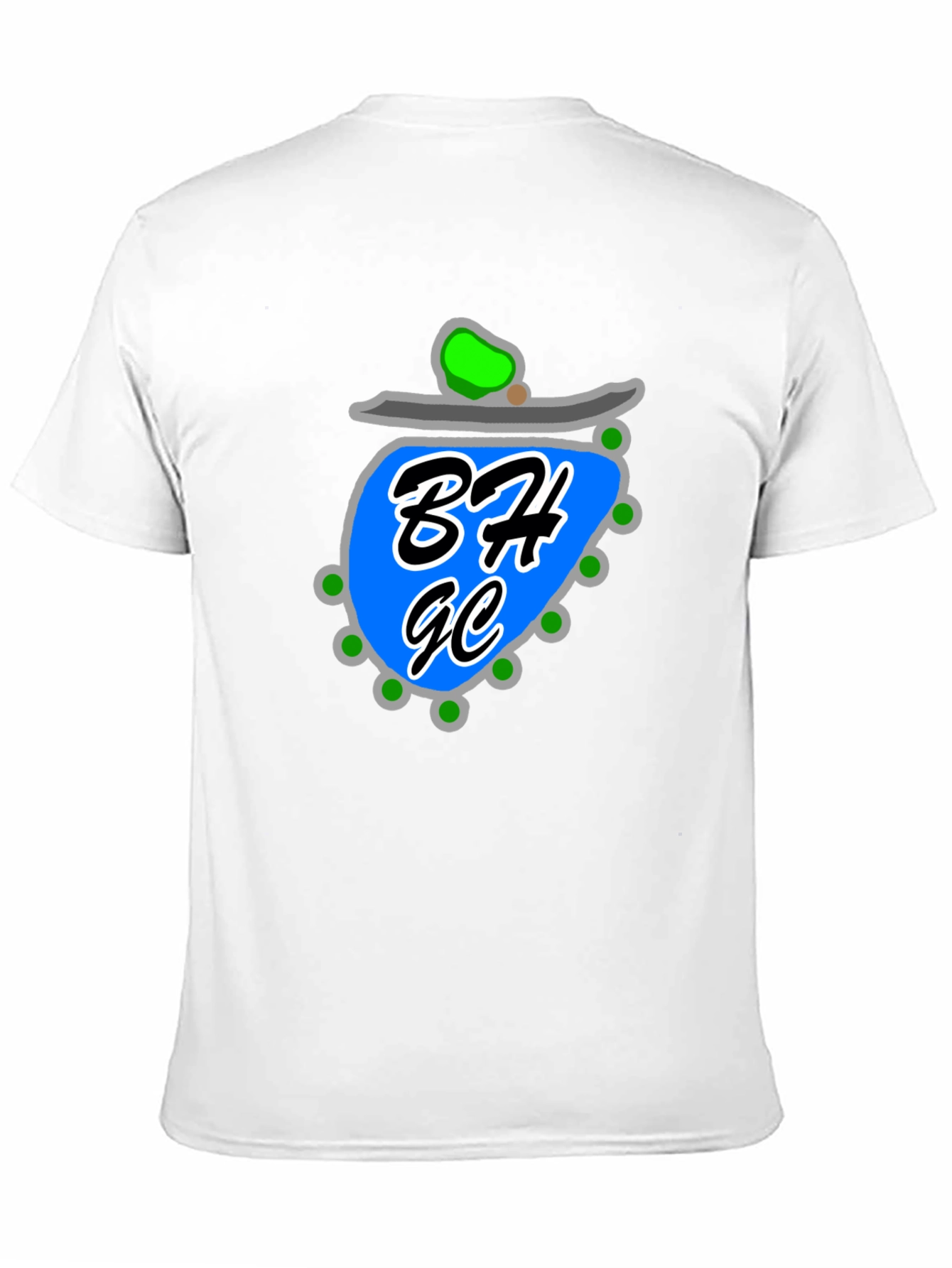 Unique Graphic Tee - Black Cotton Blend Casual Wear