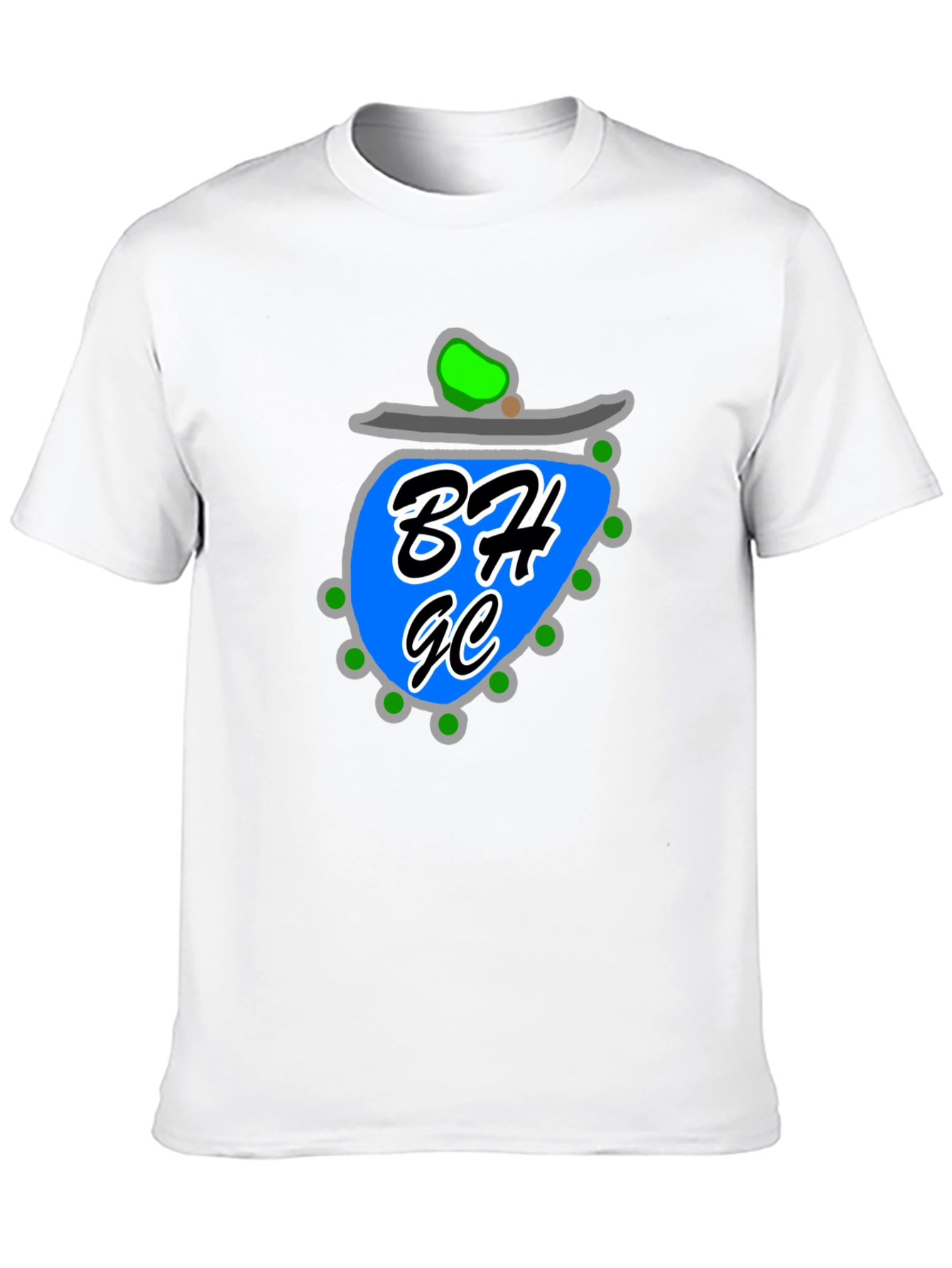 Unique Graphic Tee - Black Cotton Blend Casual Wear