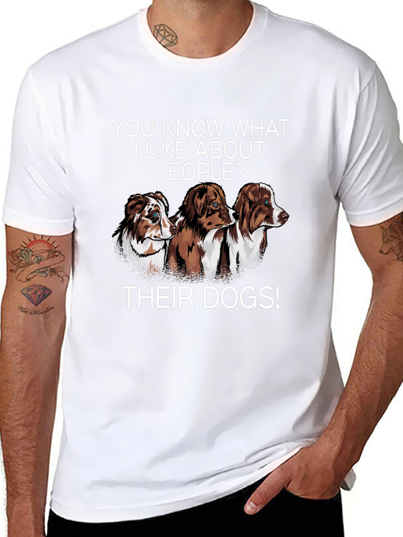 Dog Lover T-Shirt: I Like Peoples Dogs