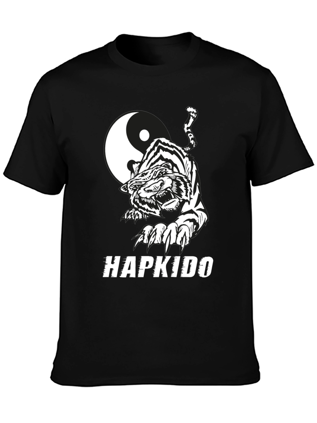 Hapkido Tiger Yin Yang Graphic Tee