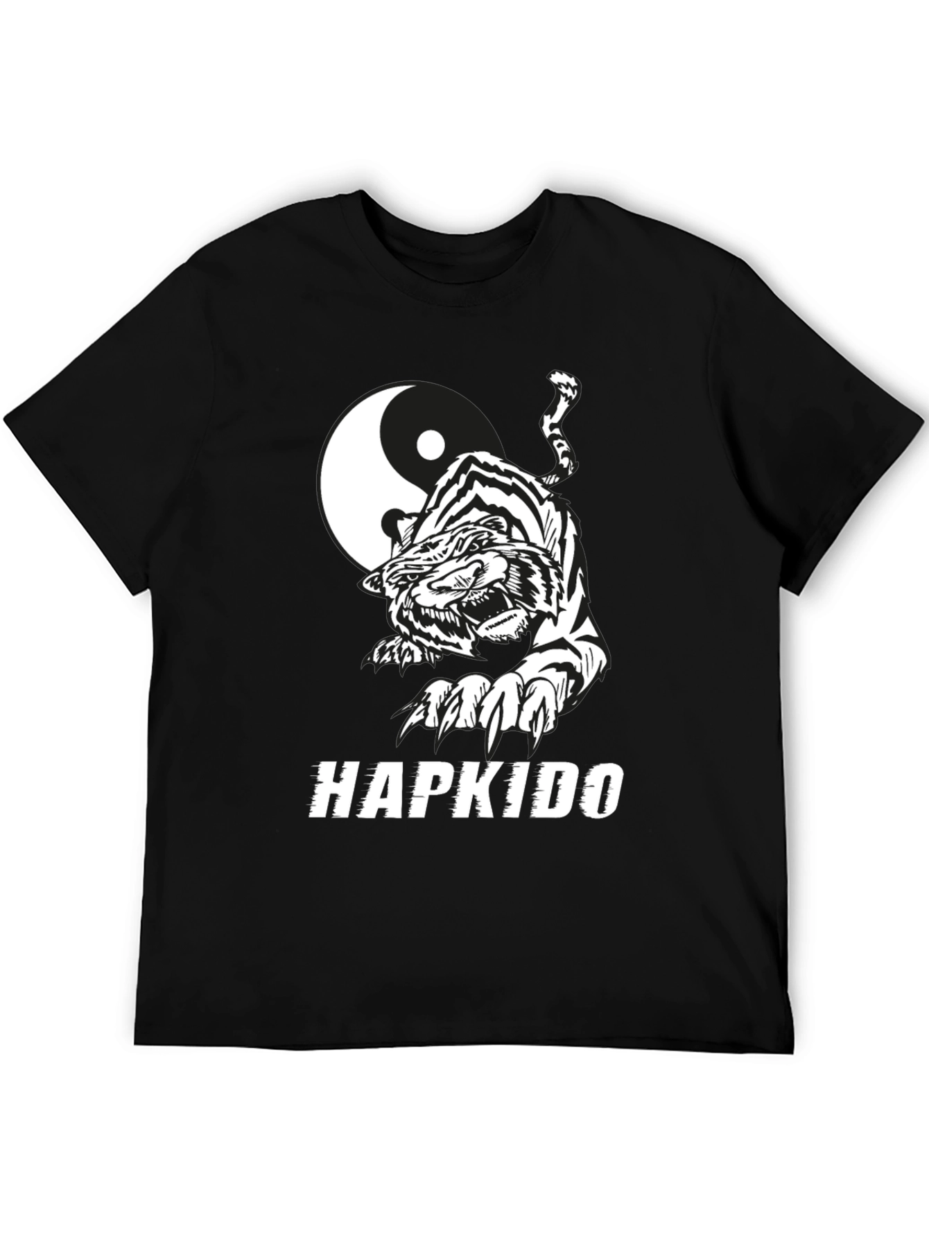 Hapkido Tiger Yin Yang Graphic Tee
