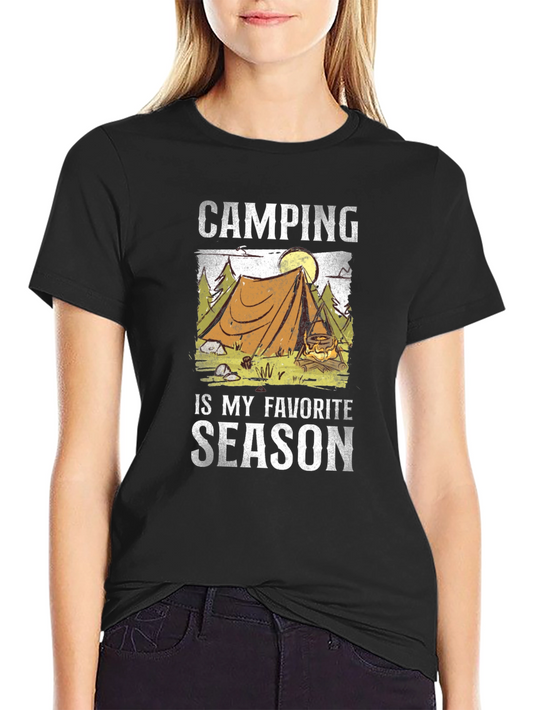 Camping is My Favorite Season Graphic Tee