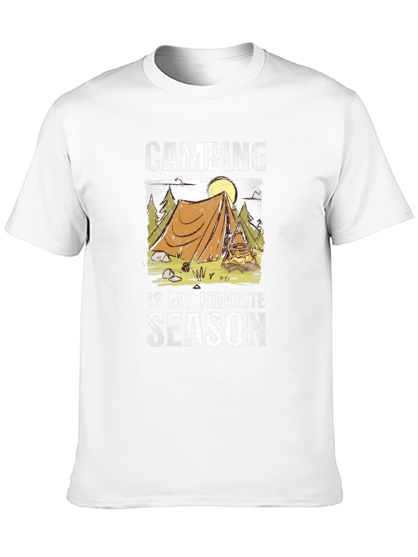 Camping is My Favorite Season Graphic Tee
