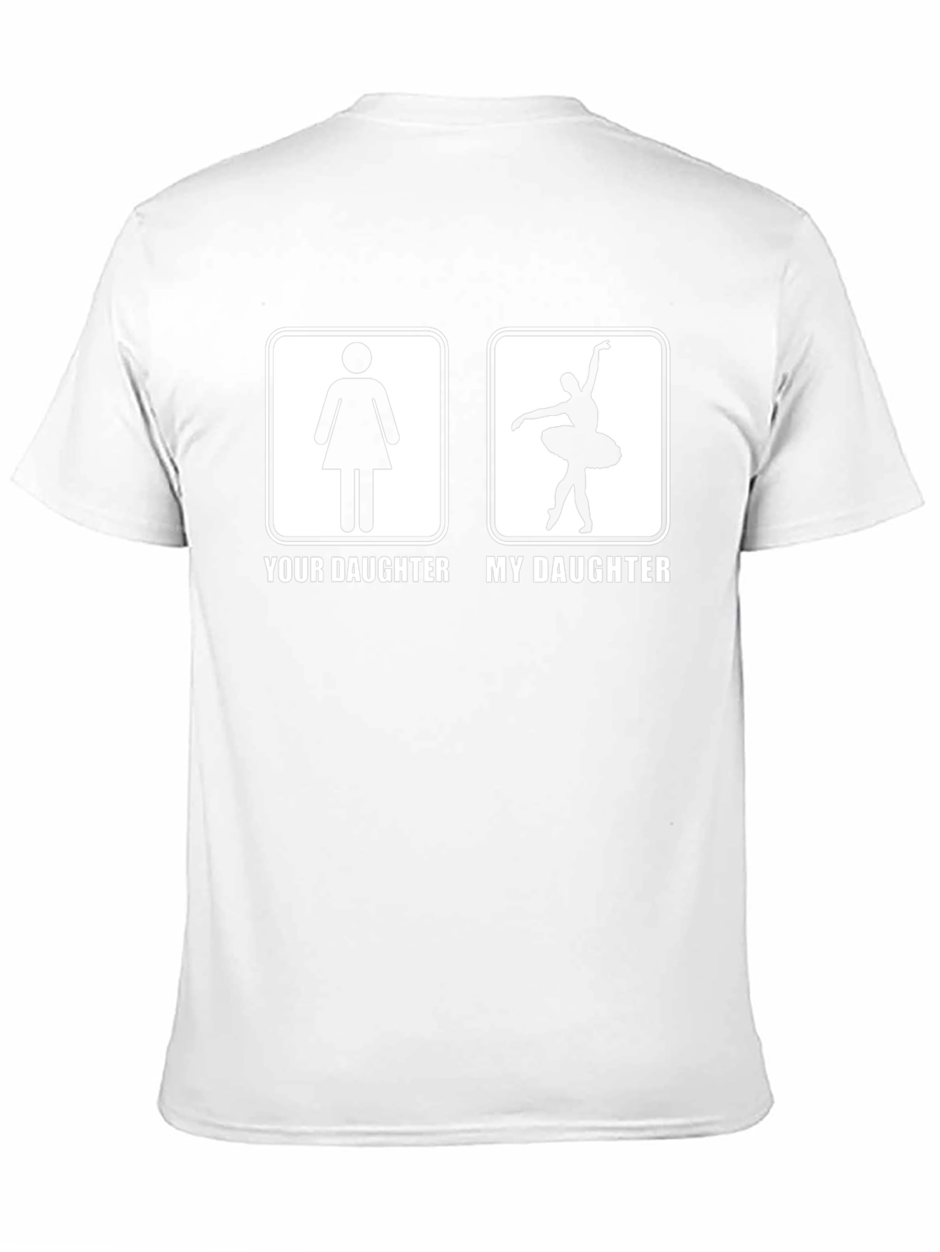 Your Daughter vs. My Daughter T-Shirt Ballerina Dance Tee