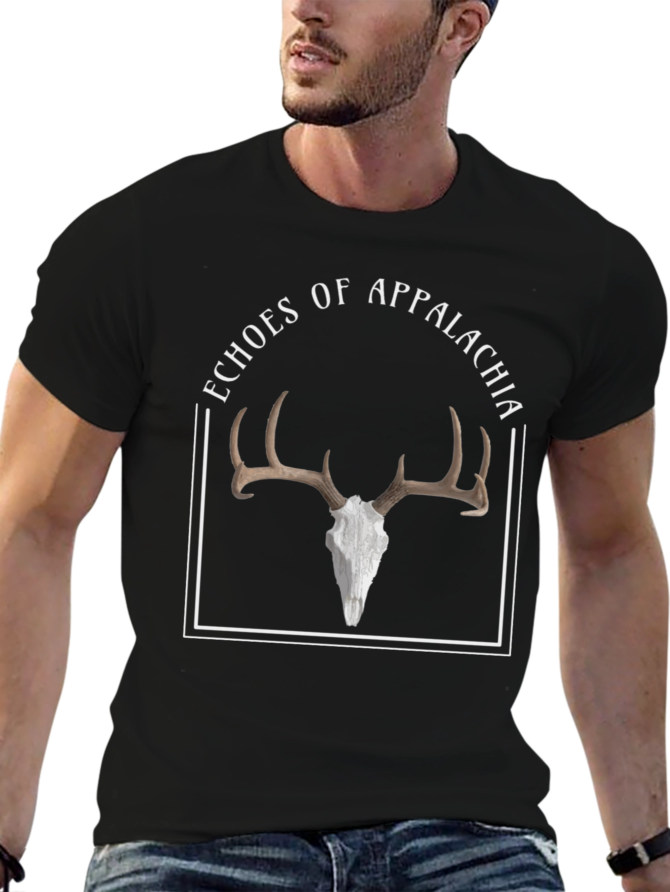 Echoes of Appalachia Deer Skull Tee