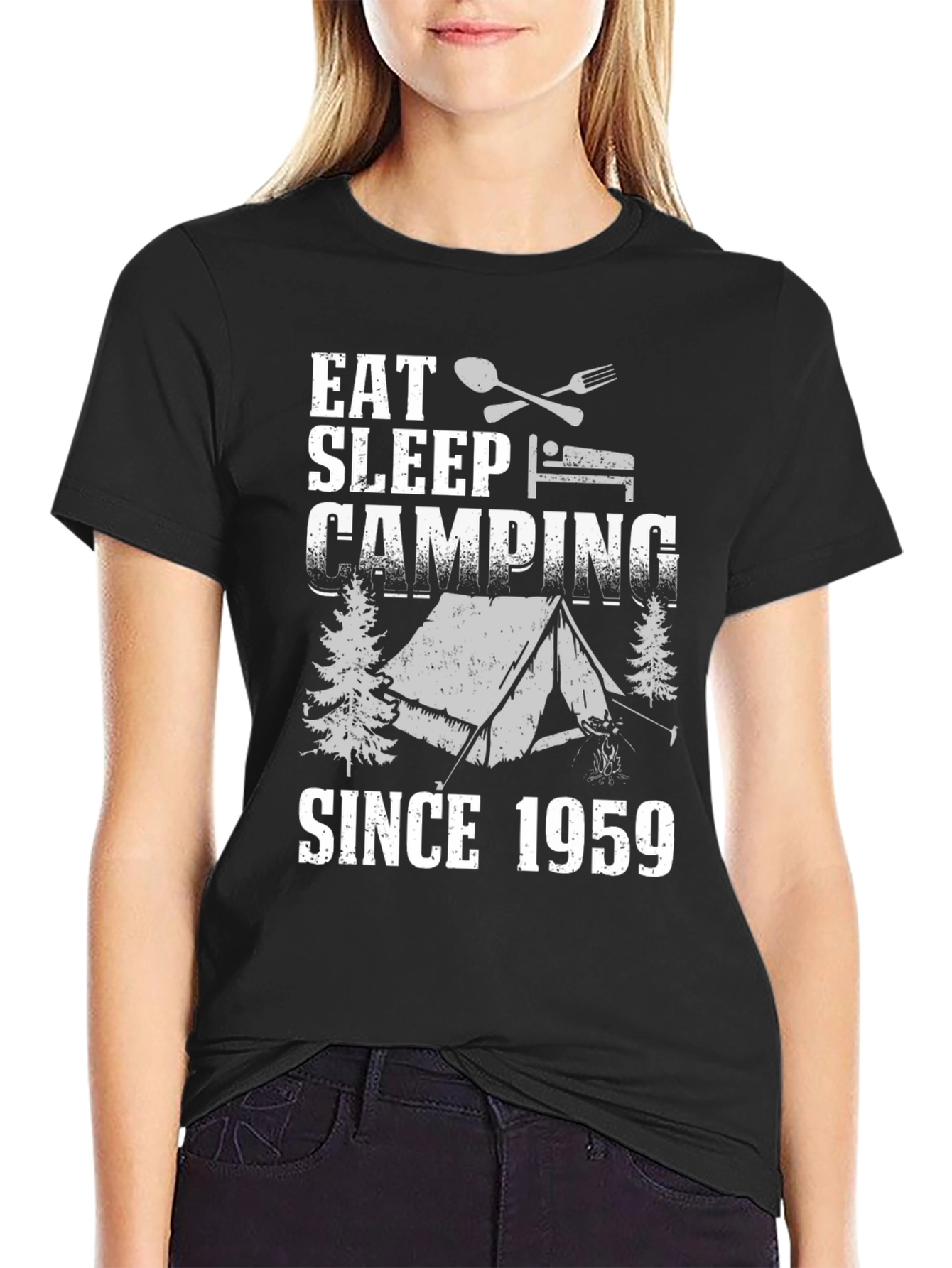 Eat Sleep Camping Since 1959 T-Shirt