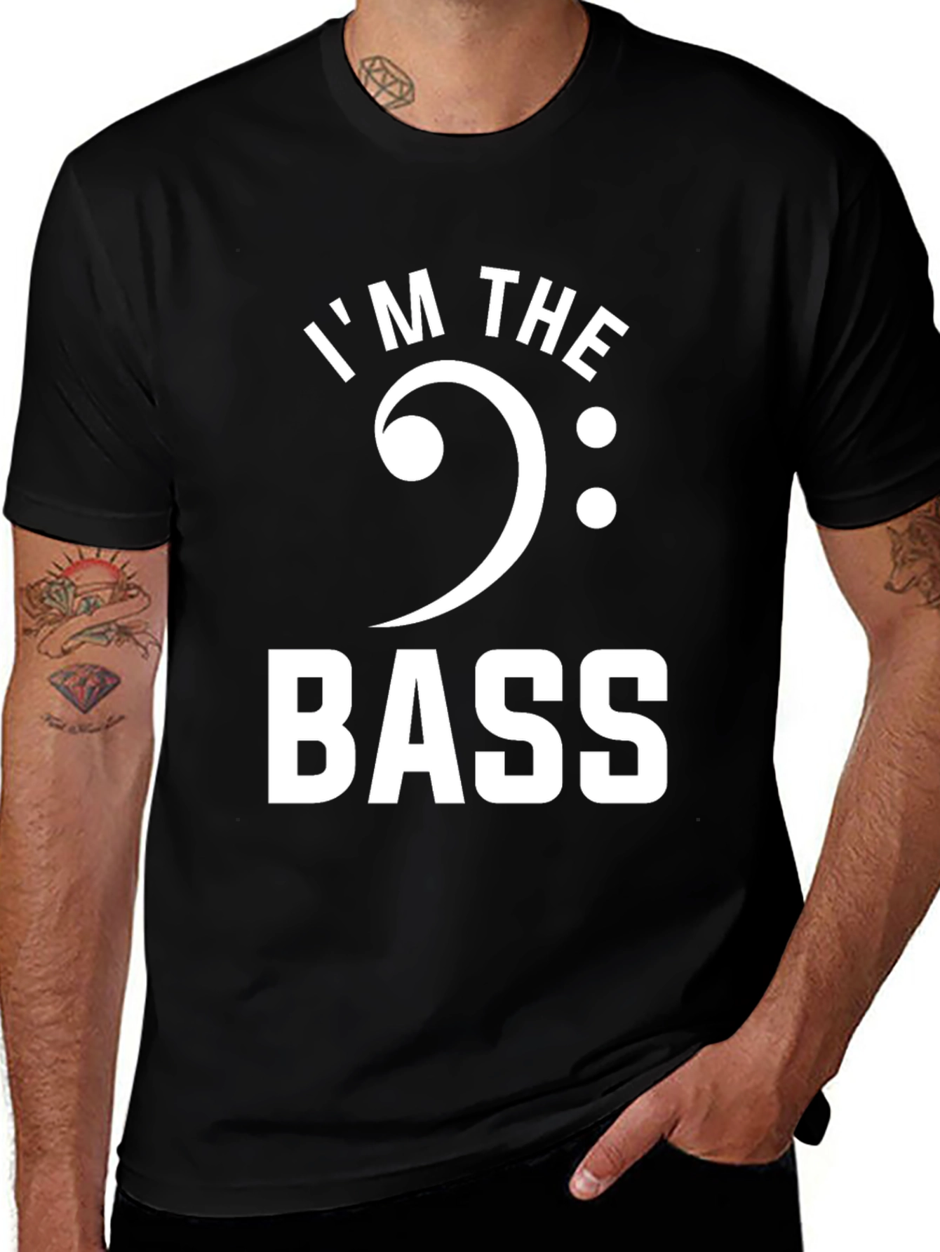 Im The Bass Clef Music T-Shirt