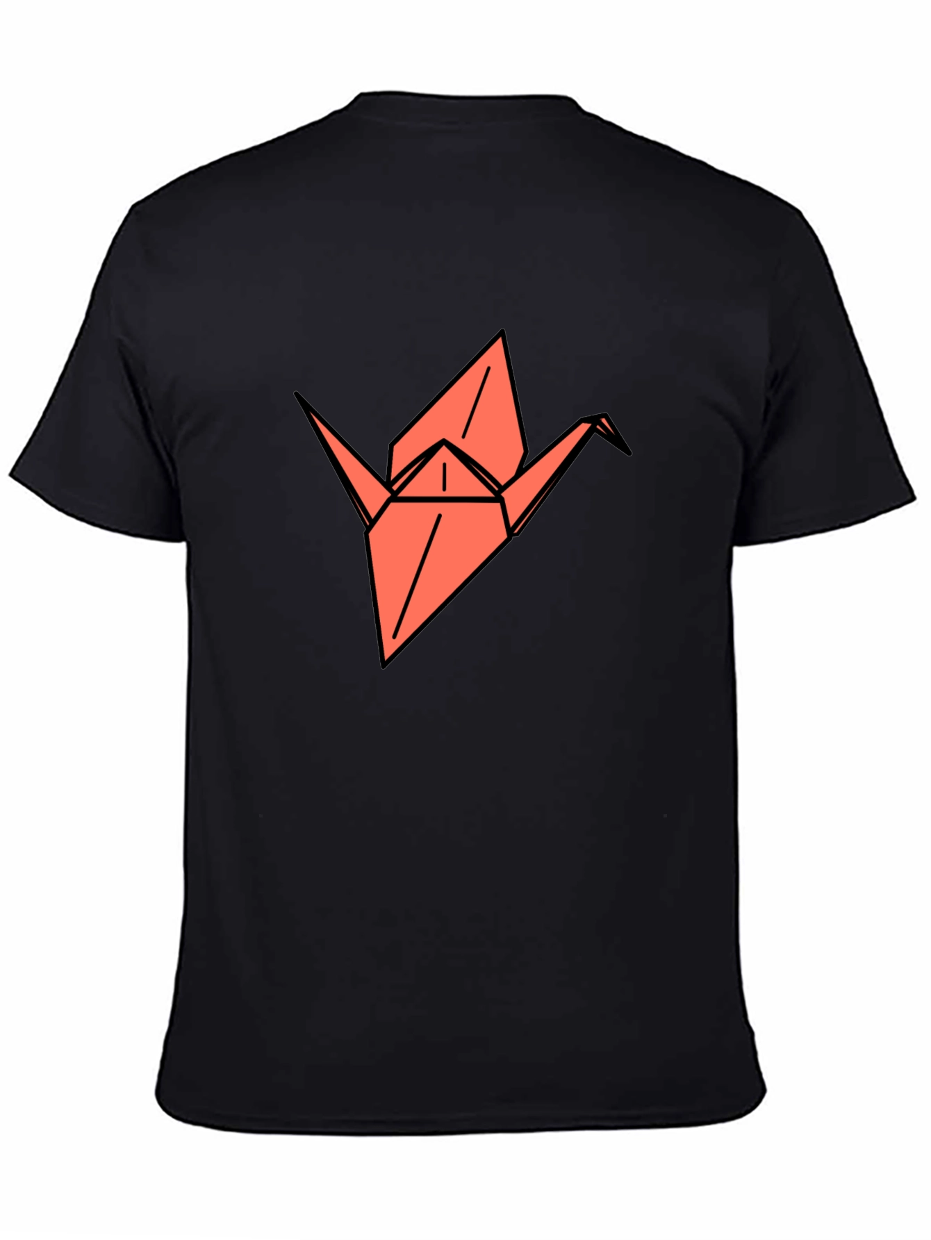 Origami Crane Graphic Tee - Stylish and Unique