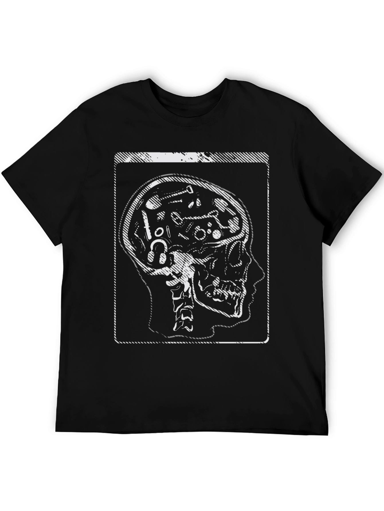 Tool Brain T-Shirt - Black Graphic Tee