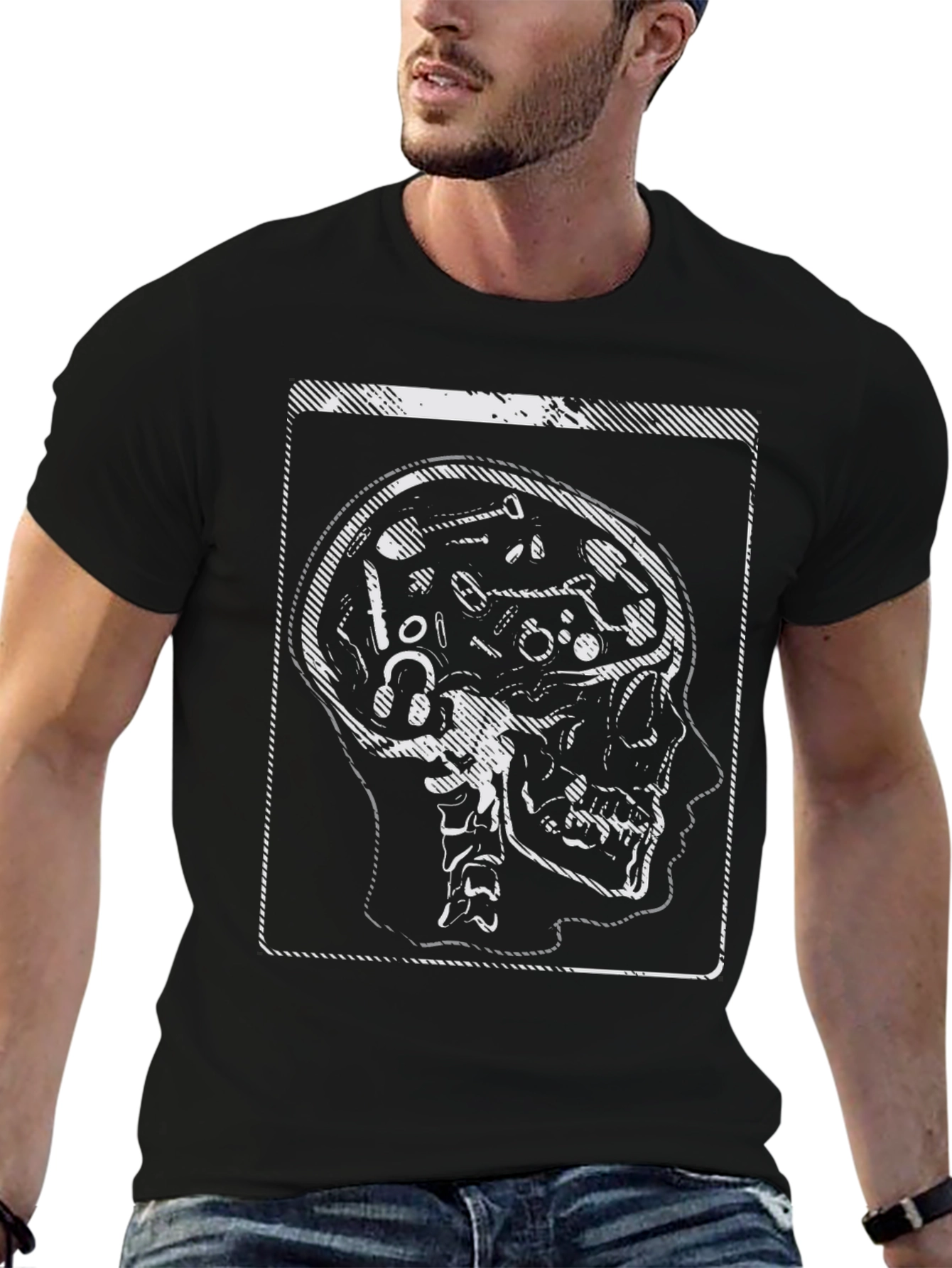 Tool Brain T-Shirt - Black Graphic Tee